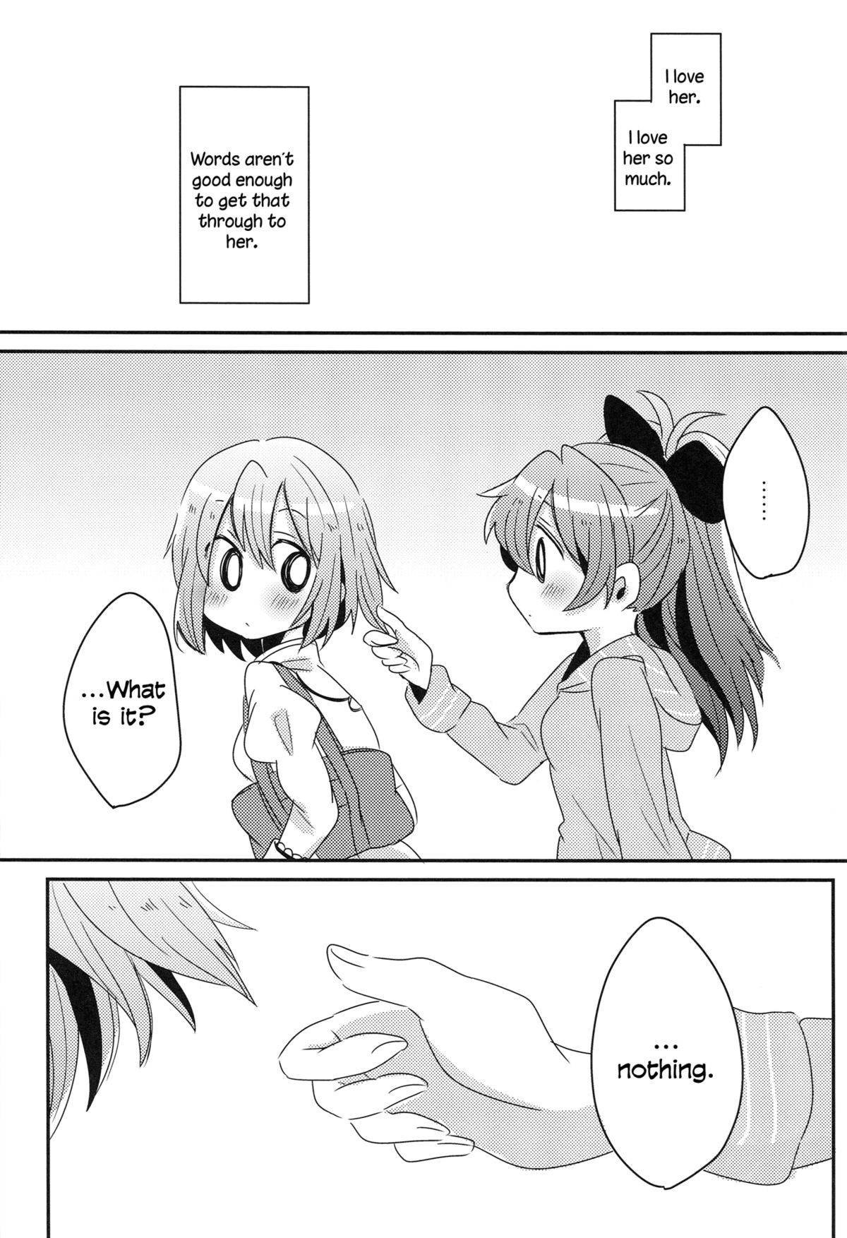 [Zawameki Jambo (Zawameki)] Hajimete no Koto | Our First Time (Puella Magi Madoka☆Magica) [English] [Yuri-ism] page 2 full
