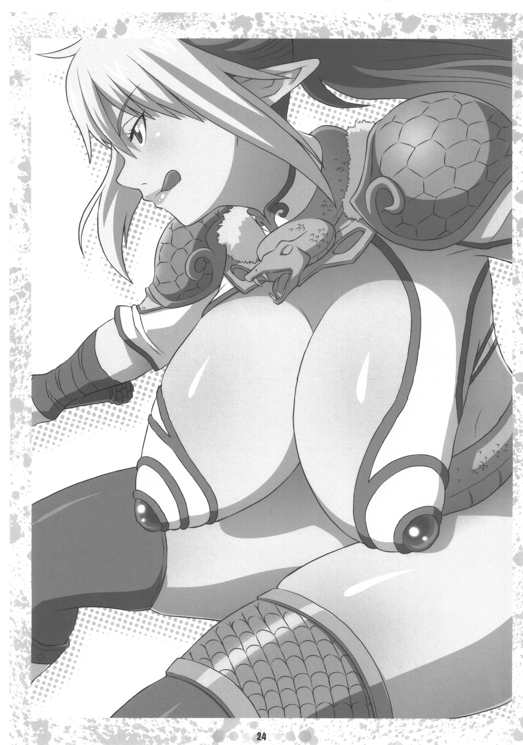 (Queen's Colosseum) [TETRODOTOXIN (Nise Kurosaki)] QBC (Queen's Blade) [English] {Doujin-Moe.us} page 23 full