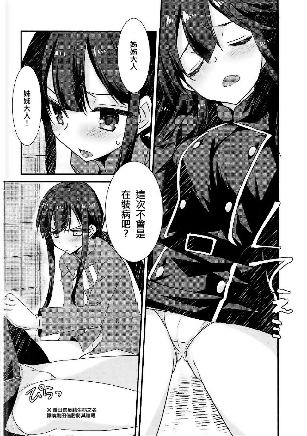 (COMIC1☆11) [Nekomarudow. (Tadima Yoshikazu)] Nobukatsu ga Nobbu ni Zehi mo Naku Sukebe suru Hon (Fate/Grand Order) [Chinese] [EZR個人漢化] page 7 full