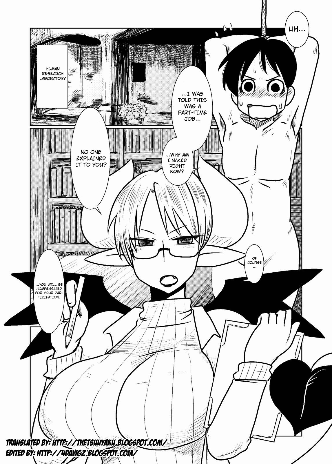 [Hroz] Succubus no Ningen Kenkyuu | Human Research by a Succubus [English] [thetsuuyaku + 4dawgz] page 2 full