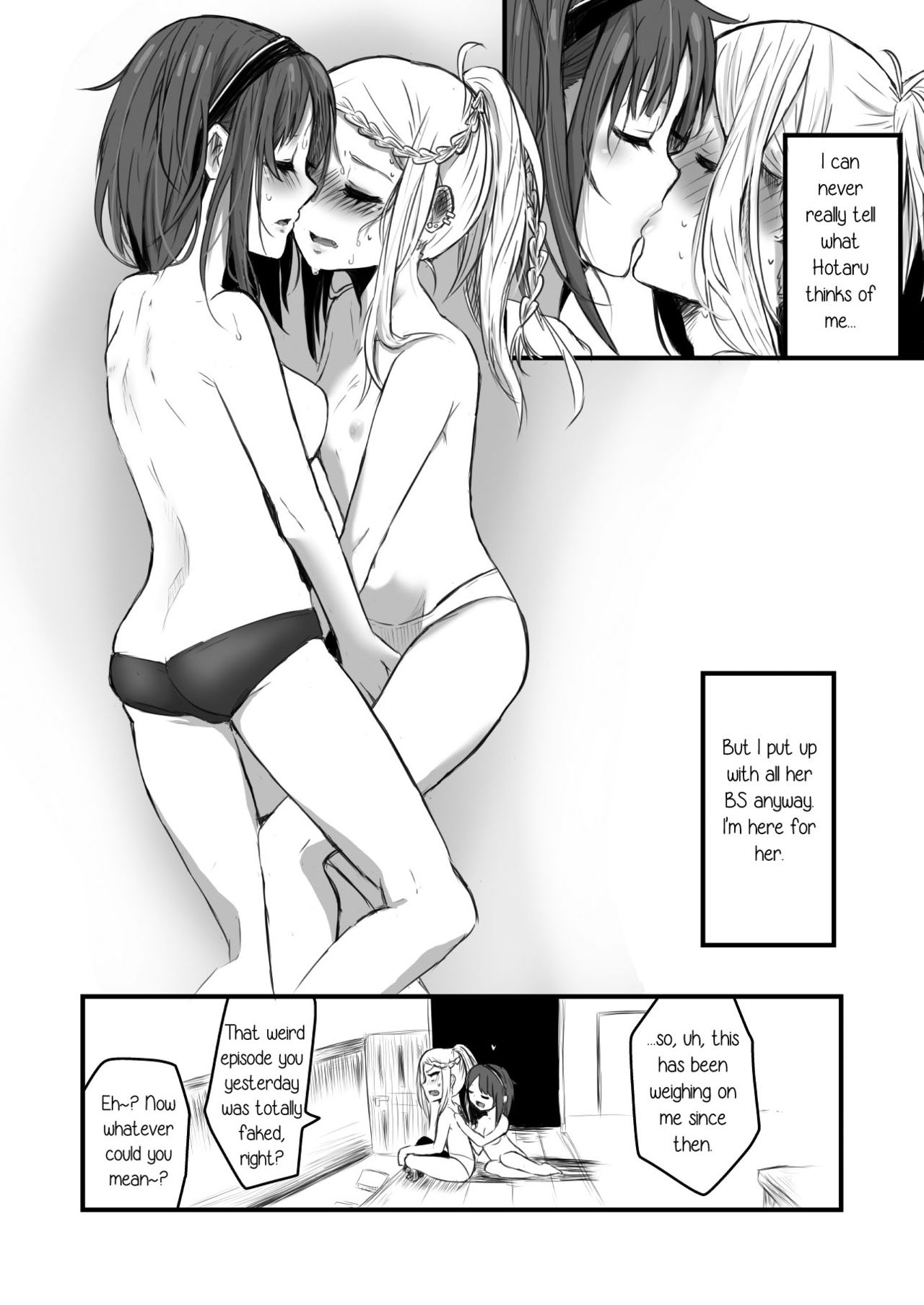 (GirlsLoveFestival17) [Mofumofurahi (Hitsujimofu)] Yuri, Dagashi. (Dagashi Kashi) [English] [Sexy Akiba Detectives] page 23 full