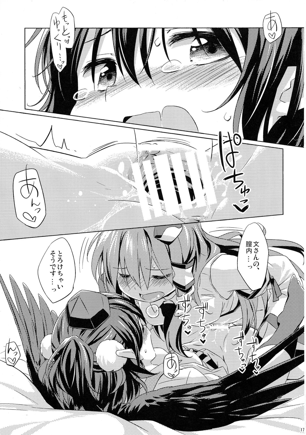 (Reitaisai 12) [Animal Passion (Yude Pea)] Karasutengu to Kashikoku Tsukiau Hou (Touhou Project) page 17 full