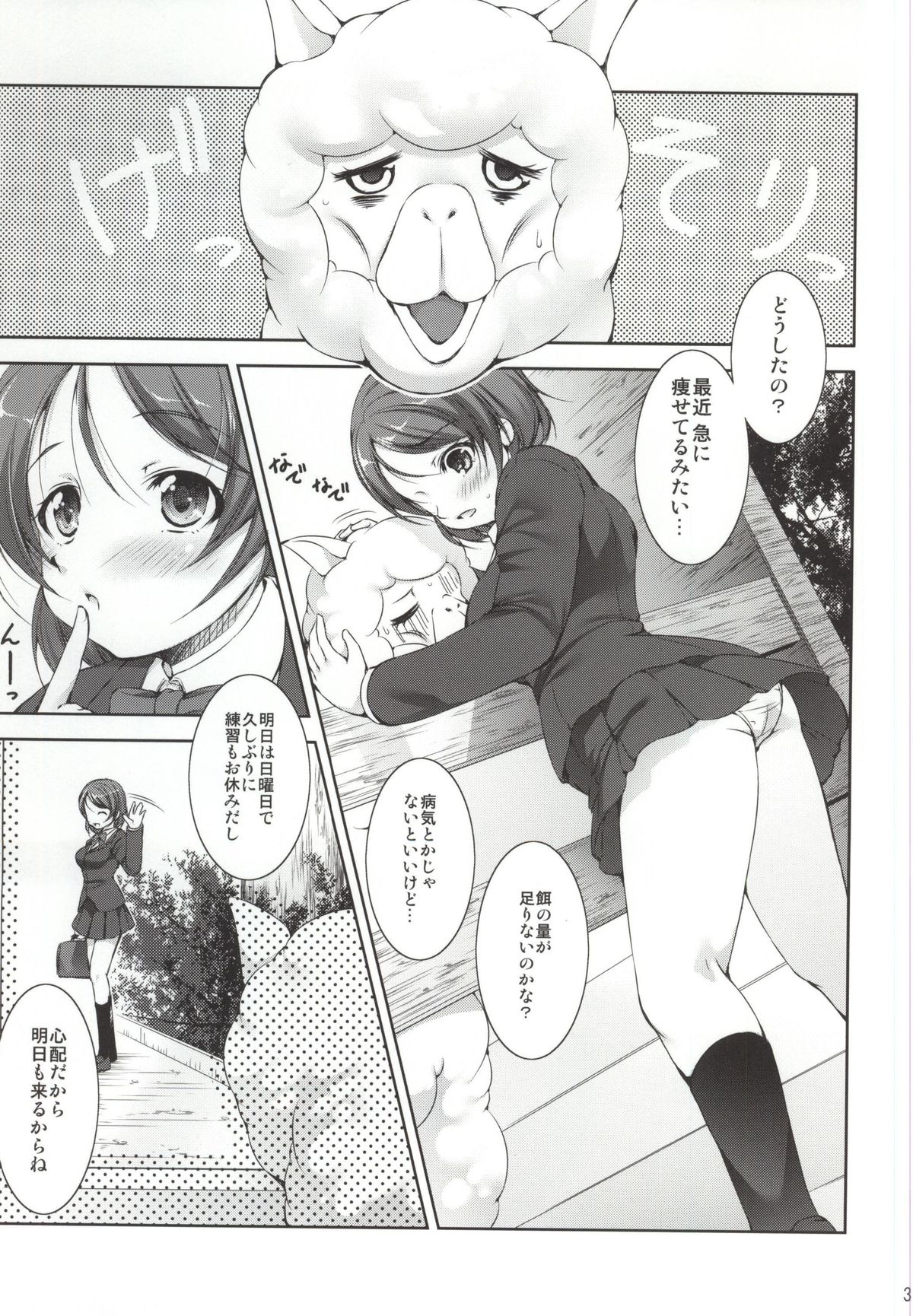 (CSP6) [Takane no Hanazono (Takane Nohana)] Alpakan! (Love Live!) page 2 full