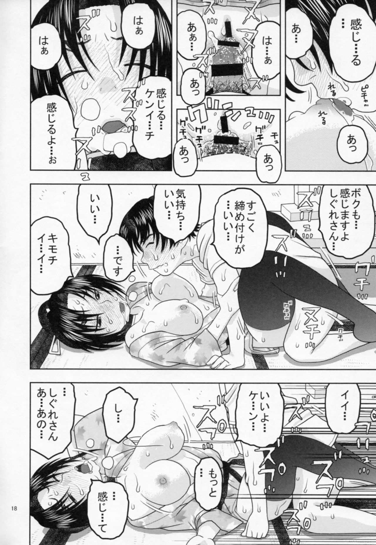 (C86) [Studio Wallaby (Niiruma Kenji)] Shigure ni Hoken Taiiku (History's Strongest Disciple Kenichi) page 17 full