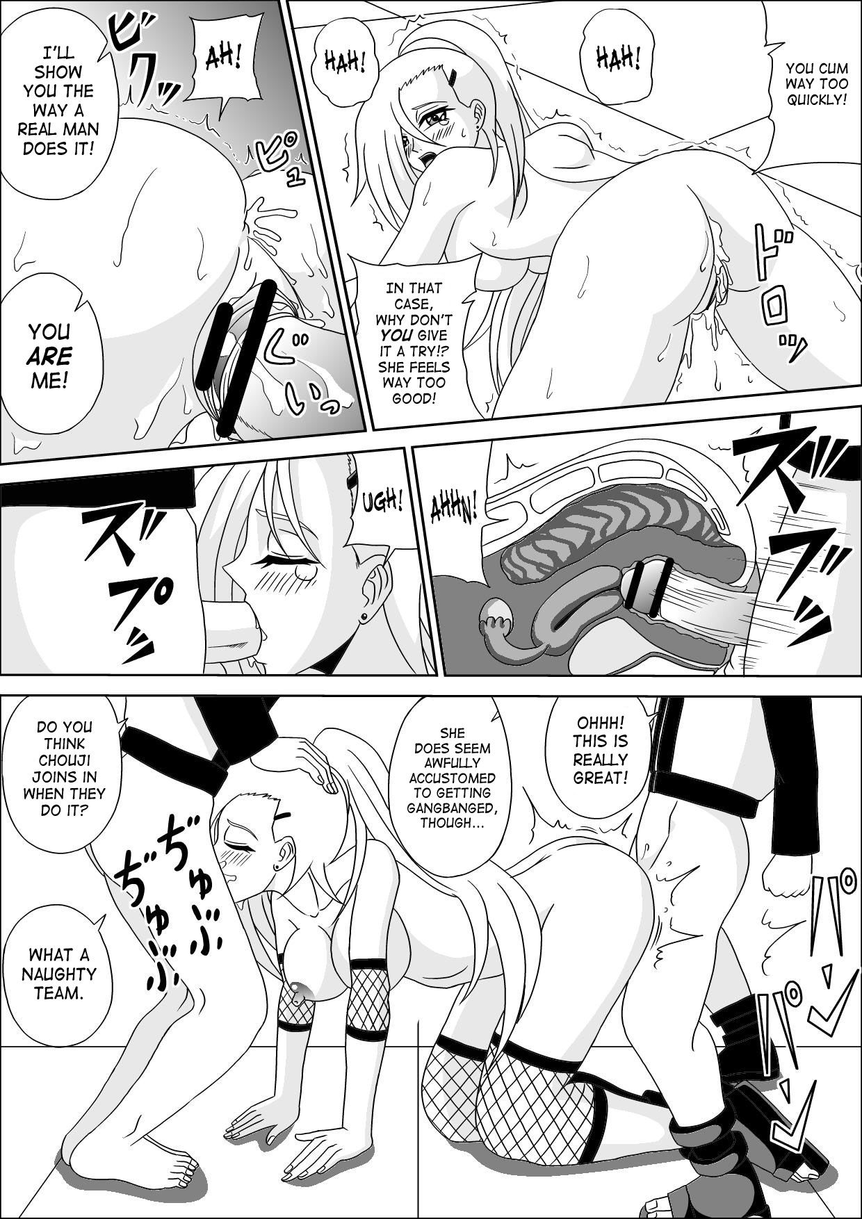 [Pyramid House (Muscleman)] Kunoichi Ryoujoku Tane Tsuki Shugyou | Kunoichi Disgrace Impregnation Training (Naruto) [English] {doujin-moe.us} page 17 full