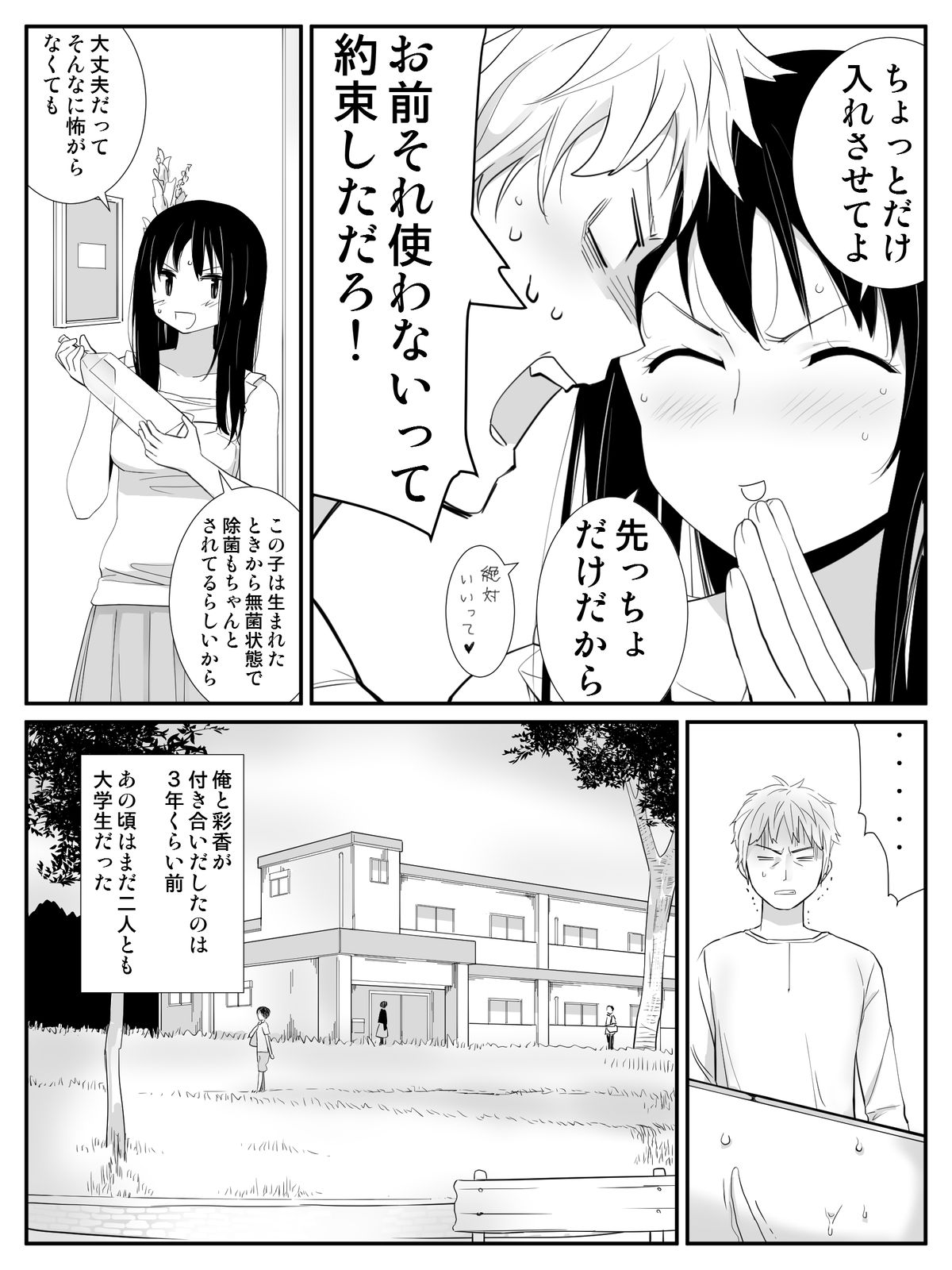 [Kariya (Calipur)] Ore ga Saiai no Kanojo ni Nyoudou wo Hiru de Okasareta Toki no Hanashi page 6 full