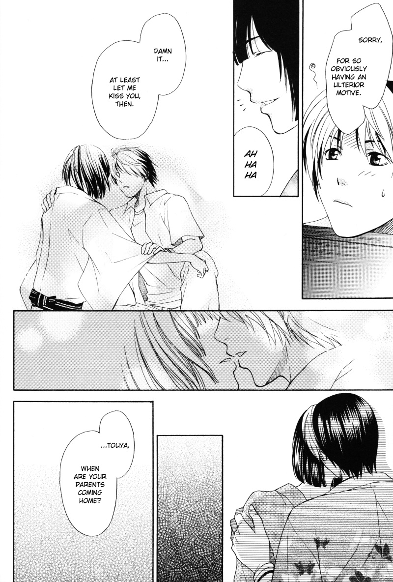 [Shiki (Hatomile)] Fall in Summer (Hikaru no Go) [English] [Arigatomina] YAOI page 5 full