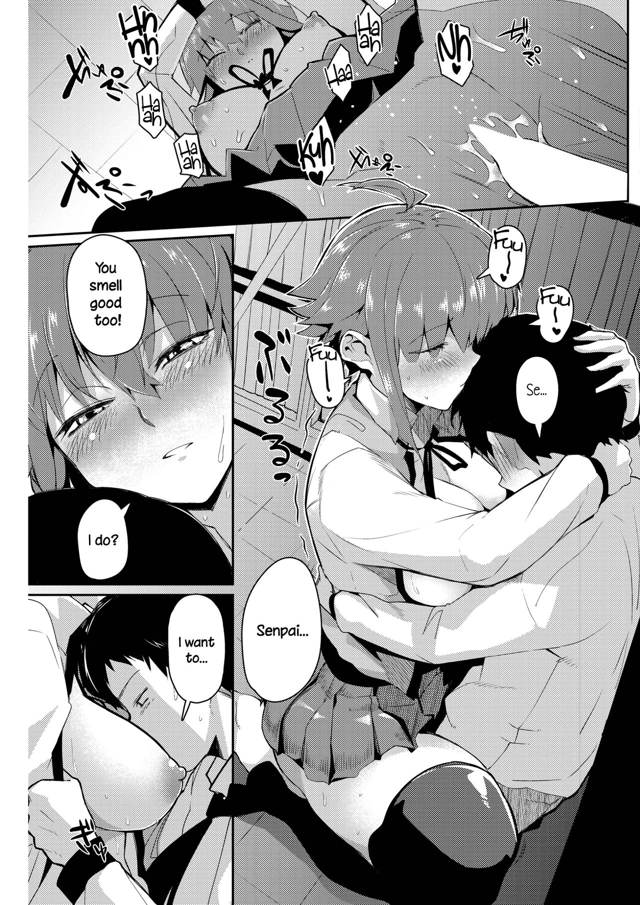 [Miitoban] Smell Love Love Love Smell (COMIC HOTMILK 2018-12) [English] {NecroManCr} [Digital] page 15 full