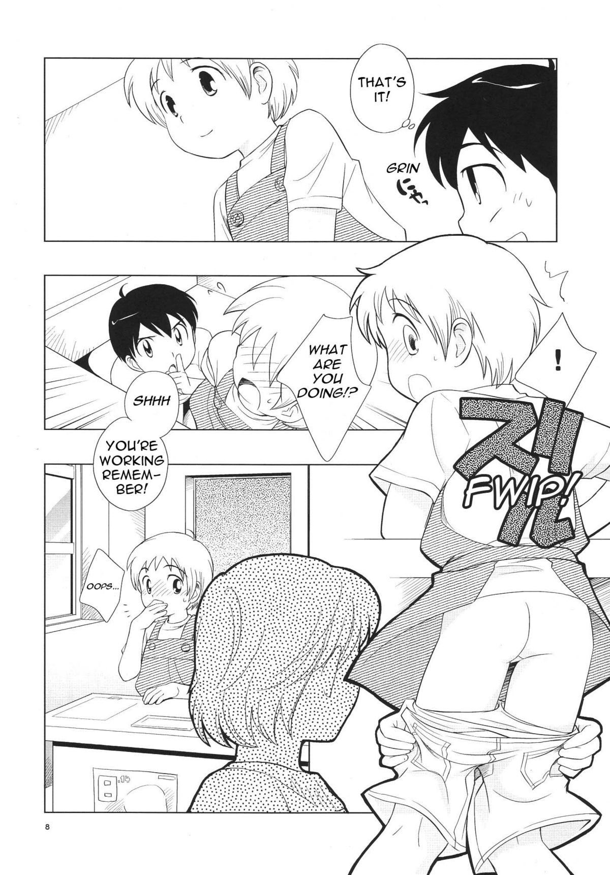 (C68) [Tokuda (Ueda Yuu)] Omiseban Orusuban (Watching the Store) [English] [NekoShota] page 10 full