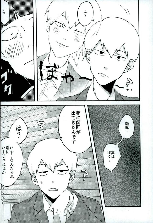 (PSYCHIC100%) [aice (Yuuya)] Yume de Seifuku Sugata no Shishou o Mite Kara Nanka Boku Henna ndesu (Mob Psycho 100) page 9 full