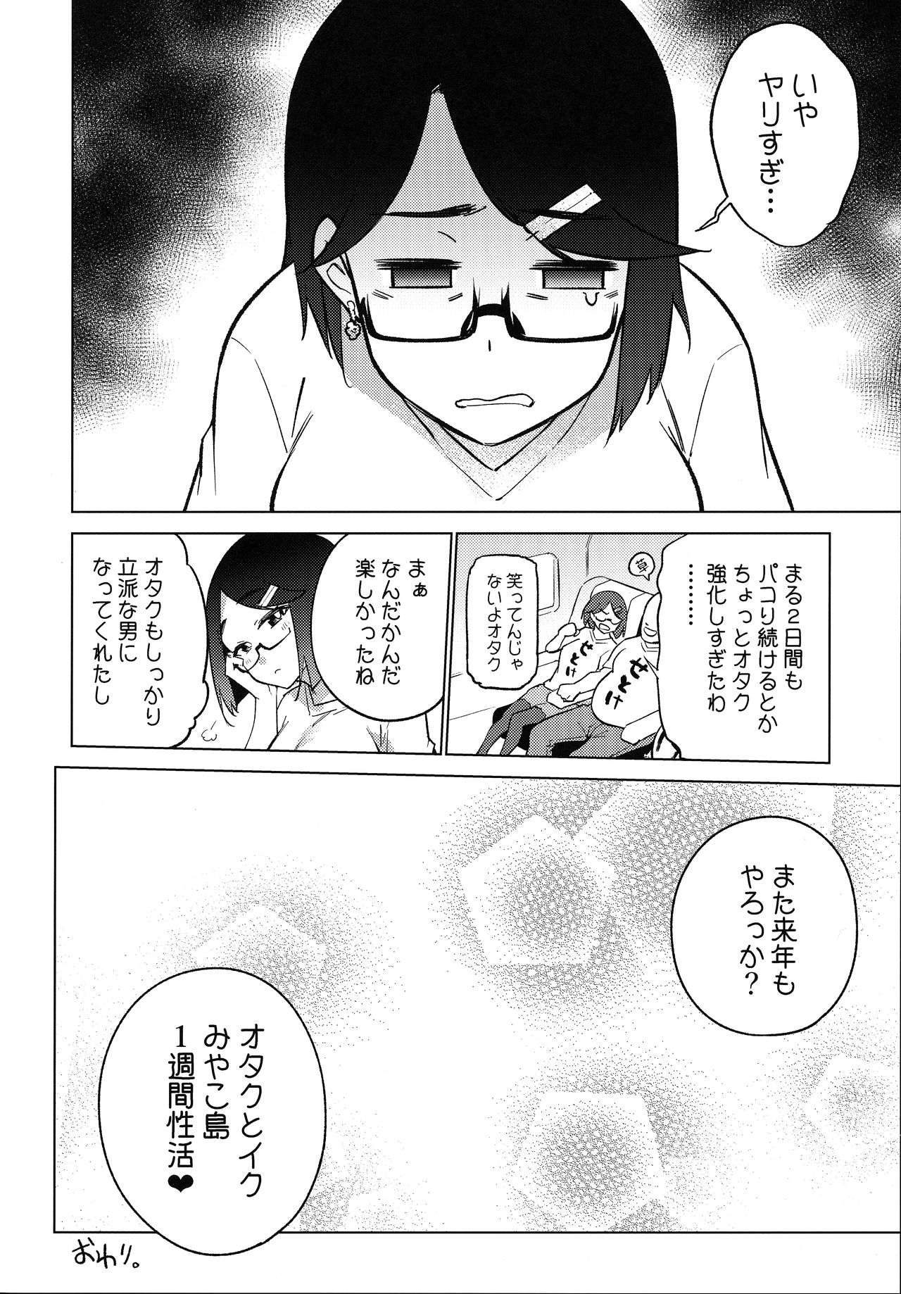 [Yukikagerou (KANZUME)] Otaku to Iku Miyako Jima 1-shuukan Seikatsu (Seto Miyako) page 29 full