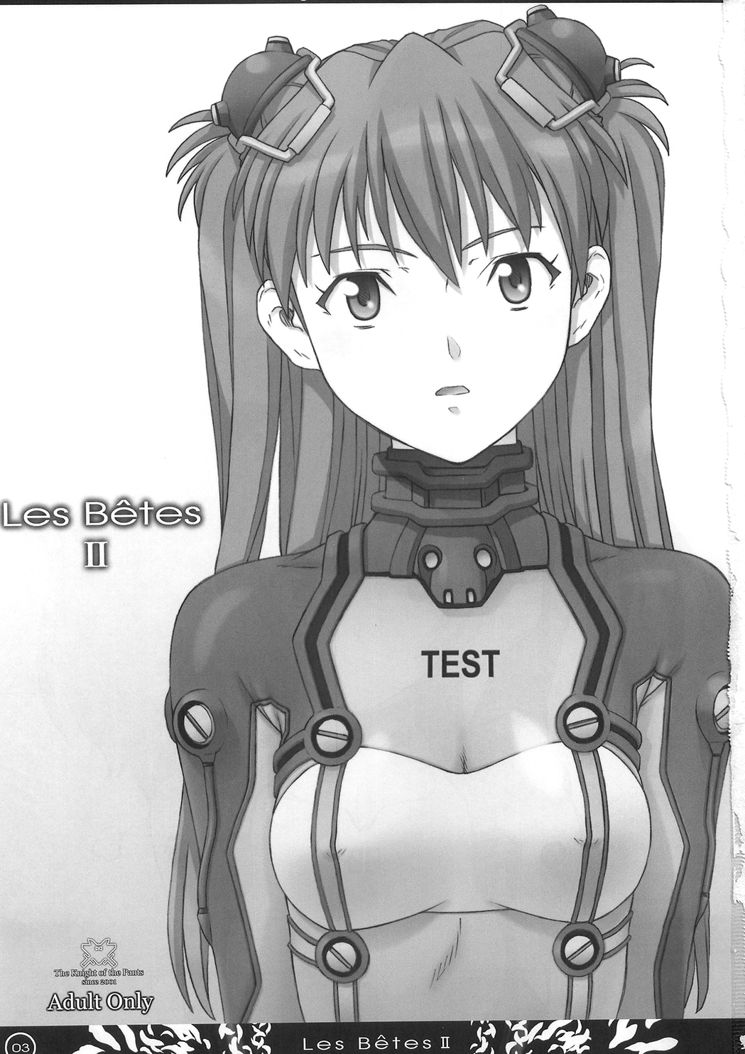 (C79) [Pantsu Kishidan (Takikawa Norihiro, Tsuji Takeshi)] Les Betes II (Neon Genesis Evangelion) page 3 full