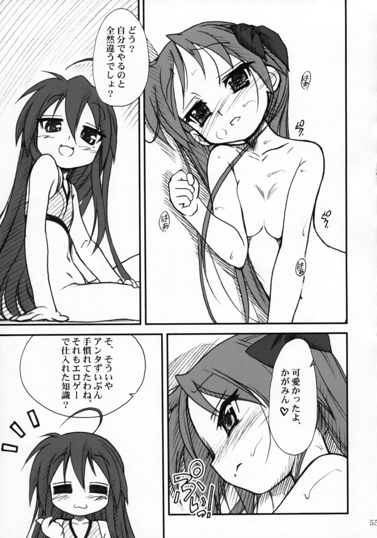 (C72) [MEKONGDELTA & DELTAFORCE (Route39, Zenki)] Kagamin de Asobou!! (Lucky Star) page 54 full