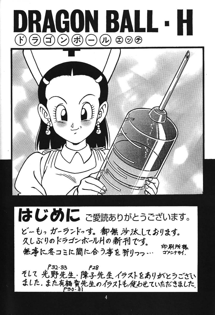 (C71) [Rehabilitation (Garland)] DragonBall H Maki San (Dragon Ball Z) page 3 full