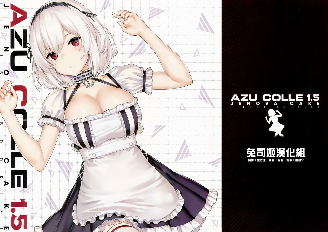 (C96) [Jenoa Cake (TakayaKi)] AZU COLLE 1.5 (Azur Lane) [Chinese] [兔司姬漢化組] page 1 full