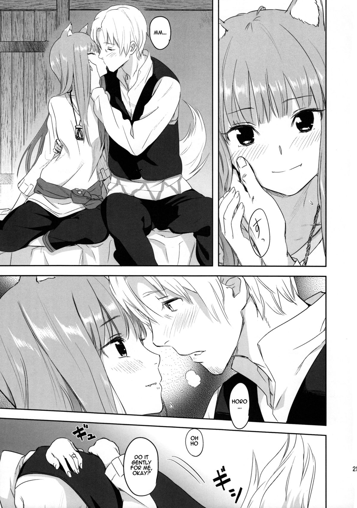 (C83) [Ajisaidenden (Kawakami Rokkaku, Takanashi Rei)] Harvest II (Spice and Wolf) [English] [VLtrans] [Decensored] page 21 full