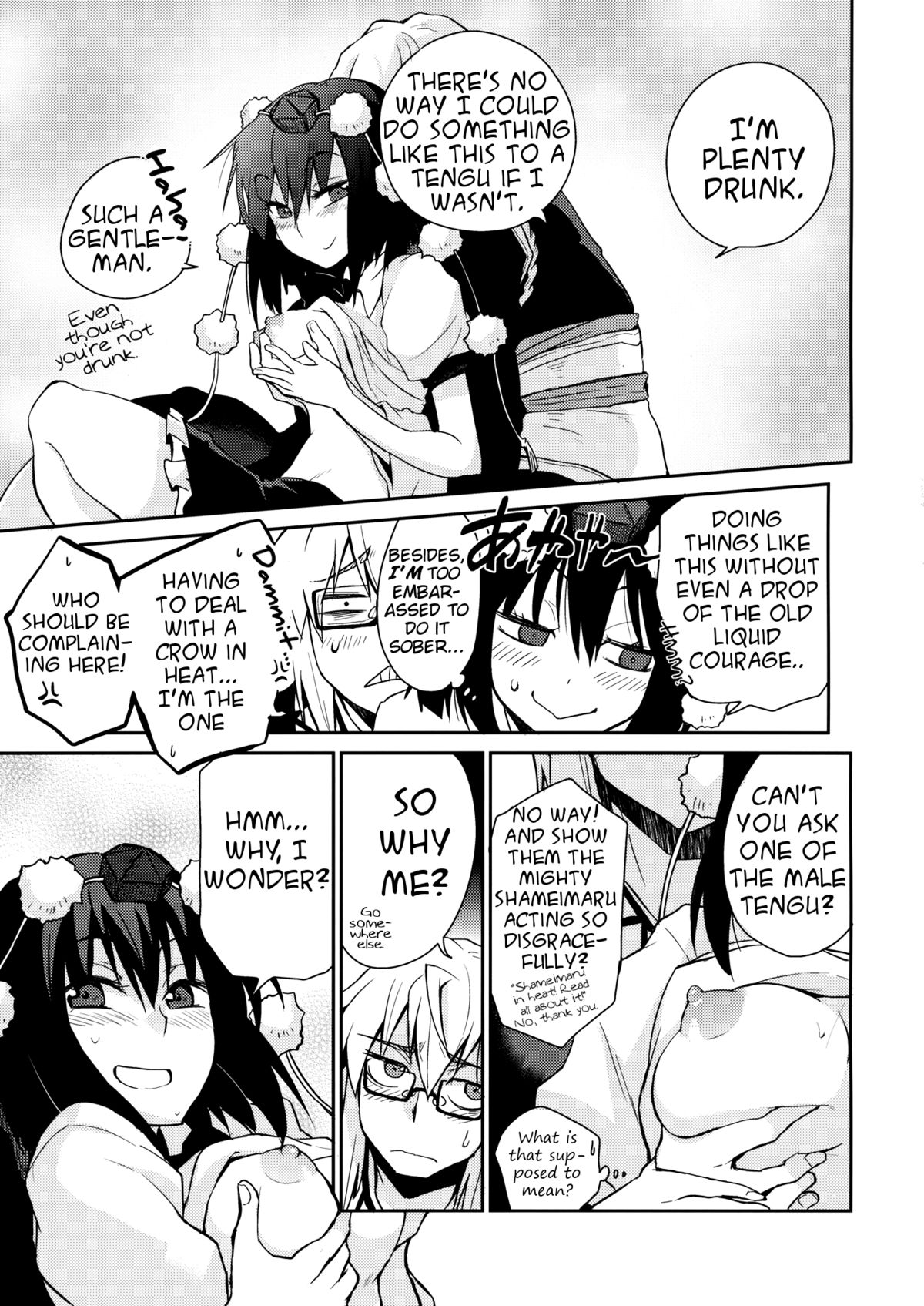 (SC52) [Hot Dog Chuck (Hirafumi)] Shoujo Sono Na wa Amatsu Kamiboshi | A Girl named Amatsu Mikaboshi (Touhou Project) [English] [Troika] page 10 full