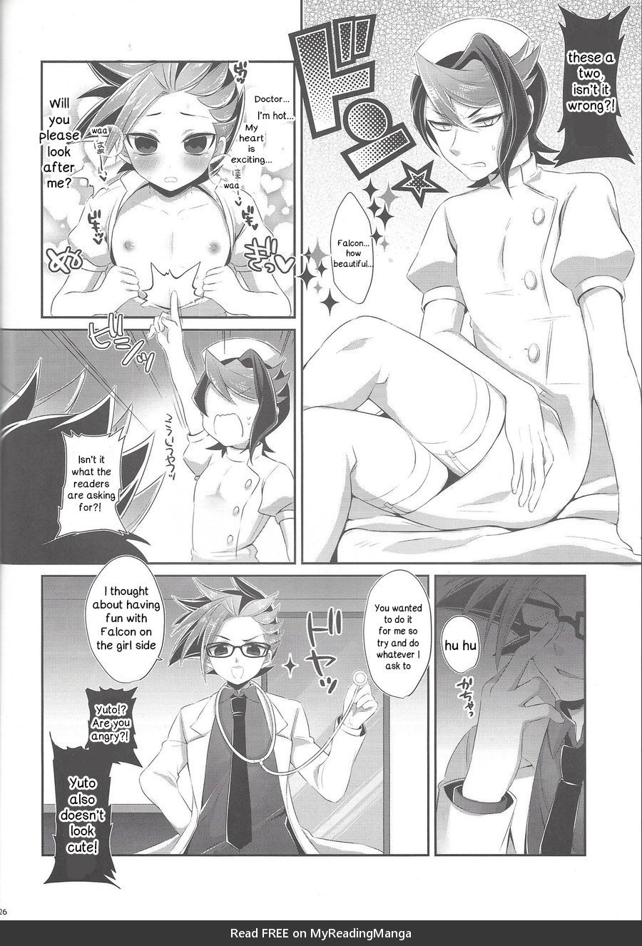 (Sennen Battle Phase 17) [Cotton 100% (Noi)] Shounen Maid Yuto-kun | Yuto-kun The maid boy (Yu-Gi-Oh! ARC-V) [English] page 23 full