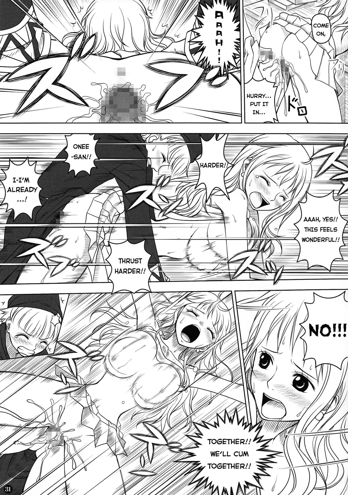 (C82) [Mikenekodou (Muten)] Weather report (One Piece) [English] [EHCOVE] page 31 full