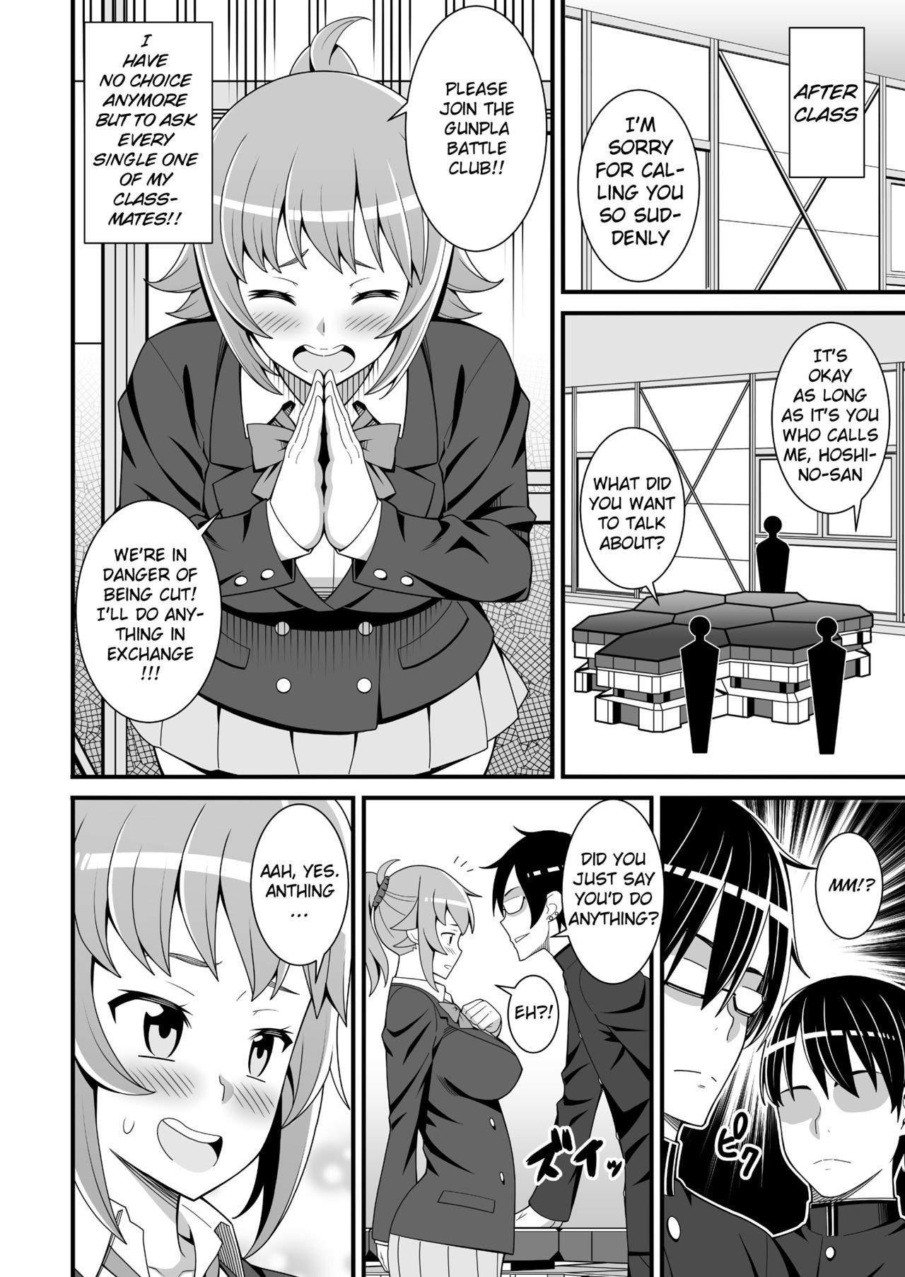 [Evork Festa (Drain, Inoue Nanaki)] Buchou no Dosukebe Buin Kanyuu Try (Gundam Build Fighters Try) [English] [Doujins.com] [Digital] page 3 full