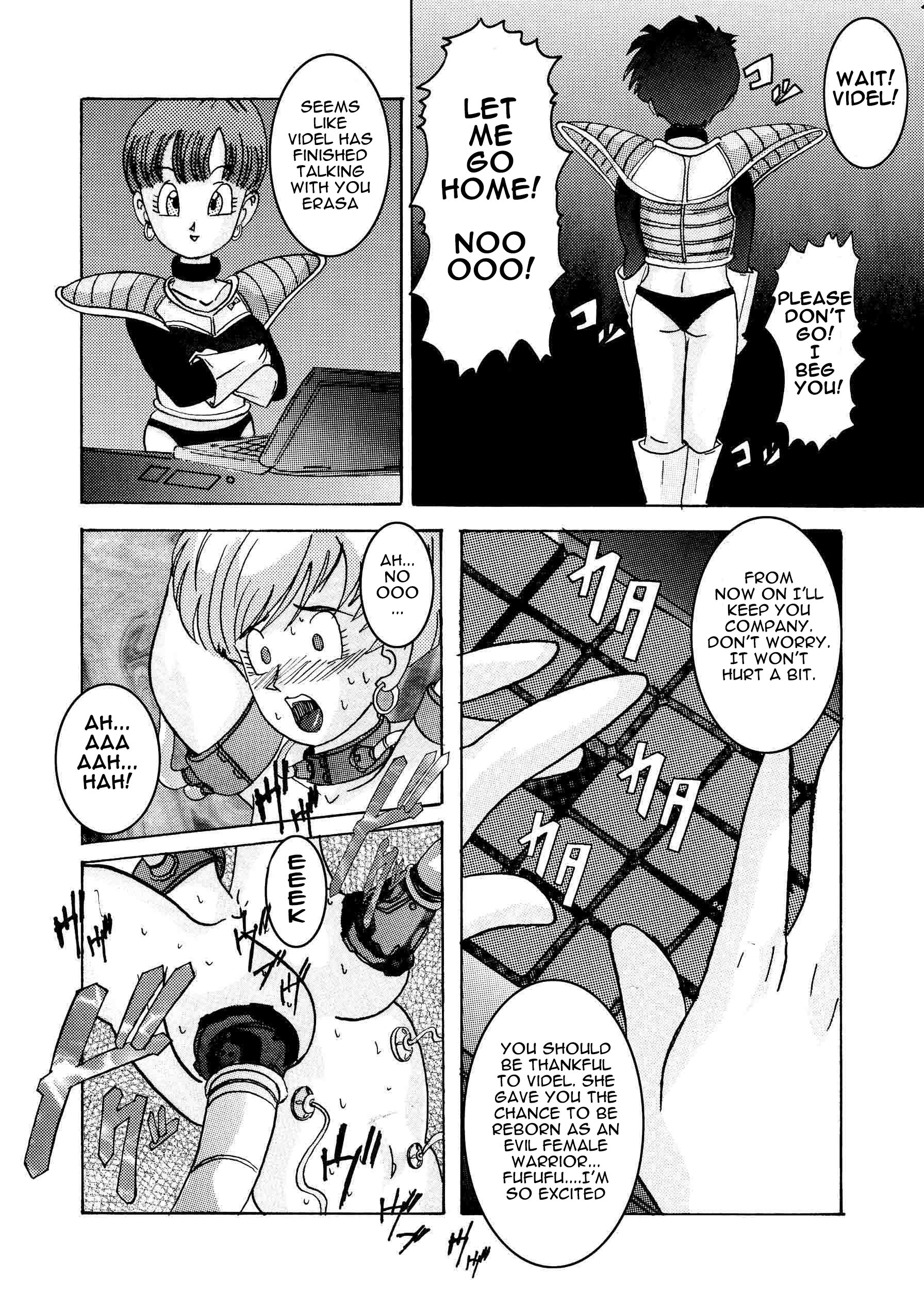 [Light Rate Port Pink] Tanjou!! Aku no Onna San Senshi Erasa Chichi Lunch Sennou Kaizou Keikaku (Dragon Ball Z) [English] [Mr. Buns] page 20 full