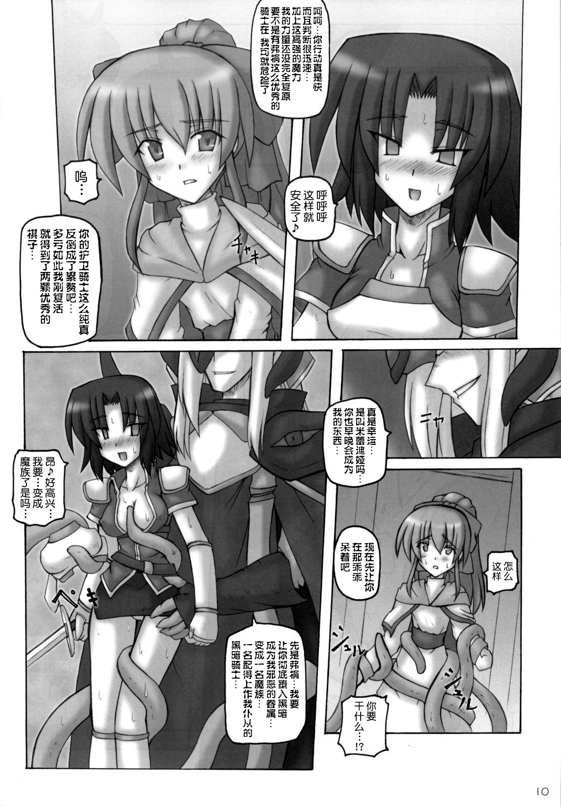 (C77) [Crooked Navel (Sanada Kuro)] Dark Princess I&II [Chinese] [不咕鸟汉化组] page 10 full