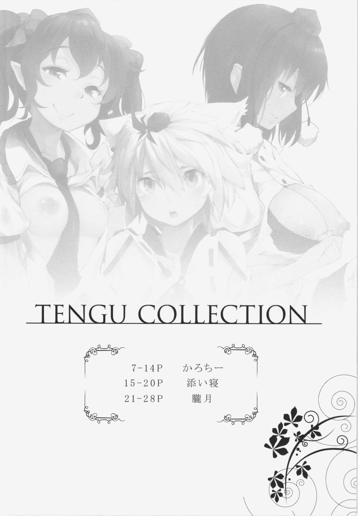 (Reitaisai 12) [Eclipse, Mochi-ya, Hannama (Rougetu, Karochii, Soine)] TENGU COLLECTION (Touhou Project) page 6 full