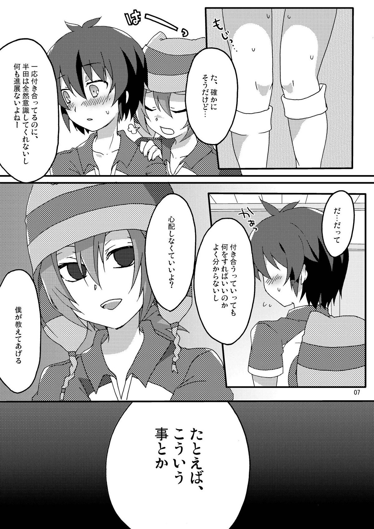 [Mitsuya Yoguru (Futaba841)] Seishun Chuutohanpa (Inazuma Eleven) page 7 full