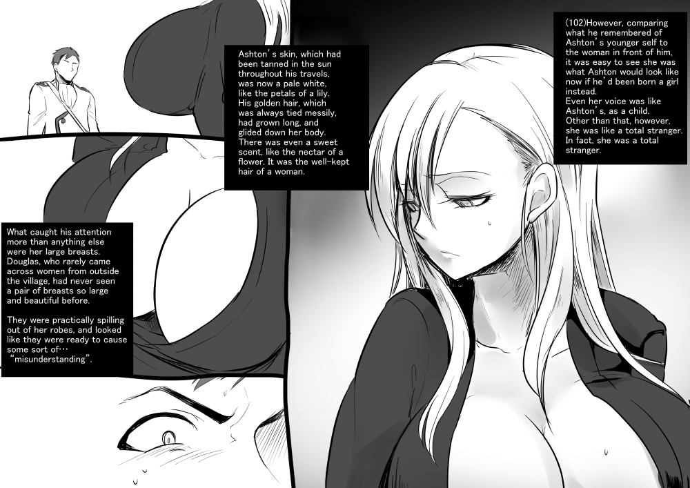 [Kouji] Bishoujo Vampire ni Bonyuu Drink Bar ni Sareru Hanashi | Turned into a Breast Milk Fountain by a Beautiful Vampire [English] [Limonchik11] page 105 full