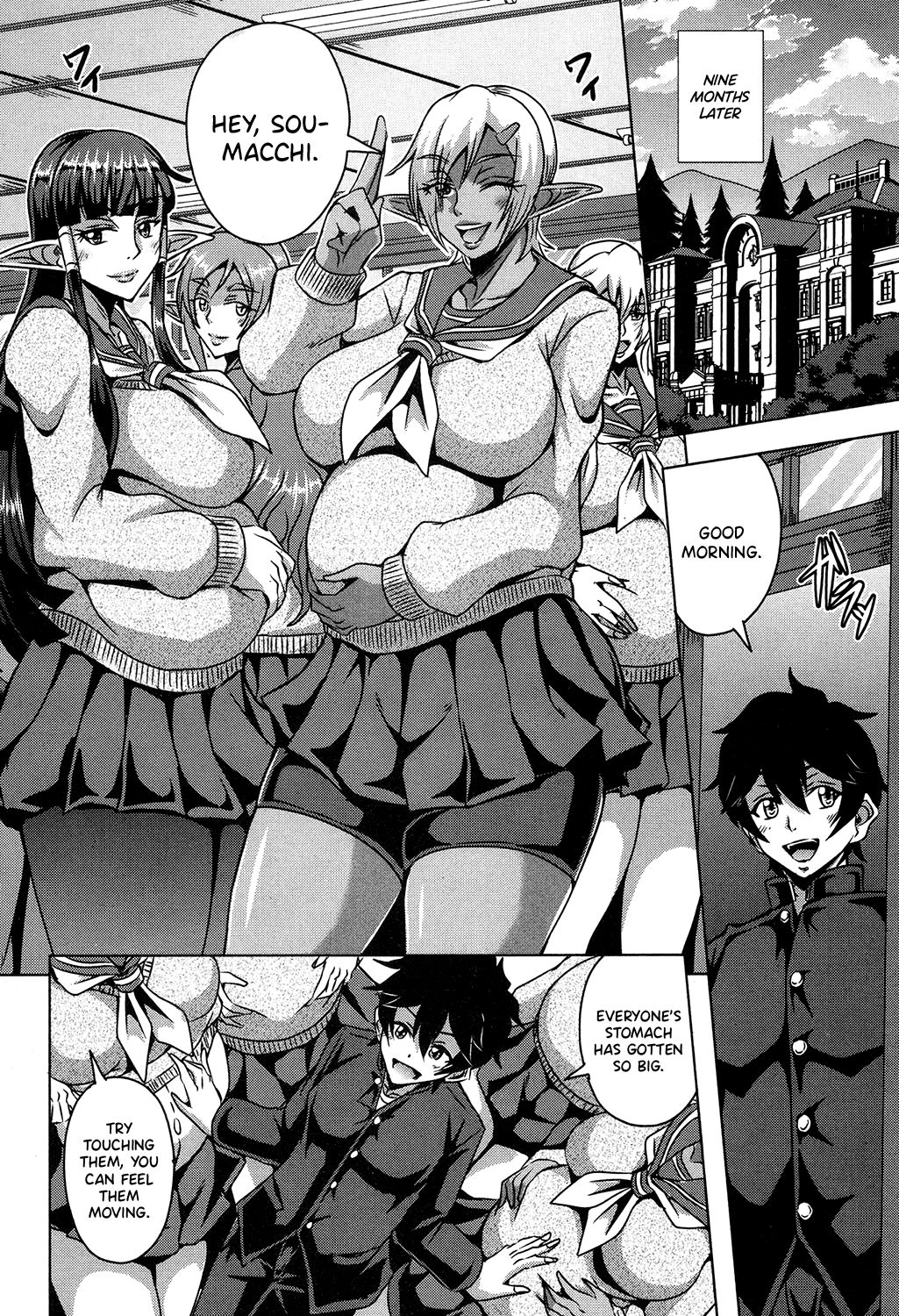 [Mifune Seijirou] Elf Harem Academia Nangoku Kotsukuri Gasshuku Hen (COMIC MILF 2019-12 Vol. 51) [English] {Hennojin} [Digital] page 36 full