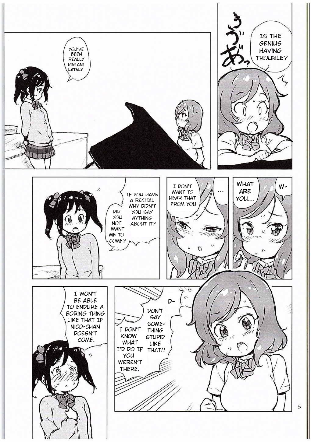 (C88) [Randou House (Randou)] Ongakushitsu no Koibito-tachi | Lovers in the Music Room (Love Live!) [English] [Zeria Scans] page 4 full