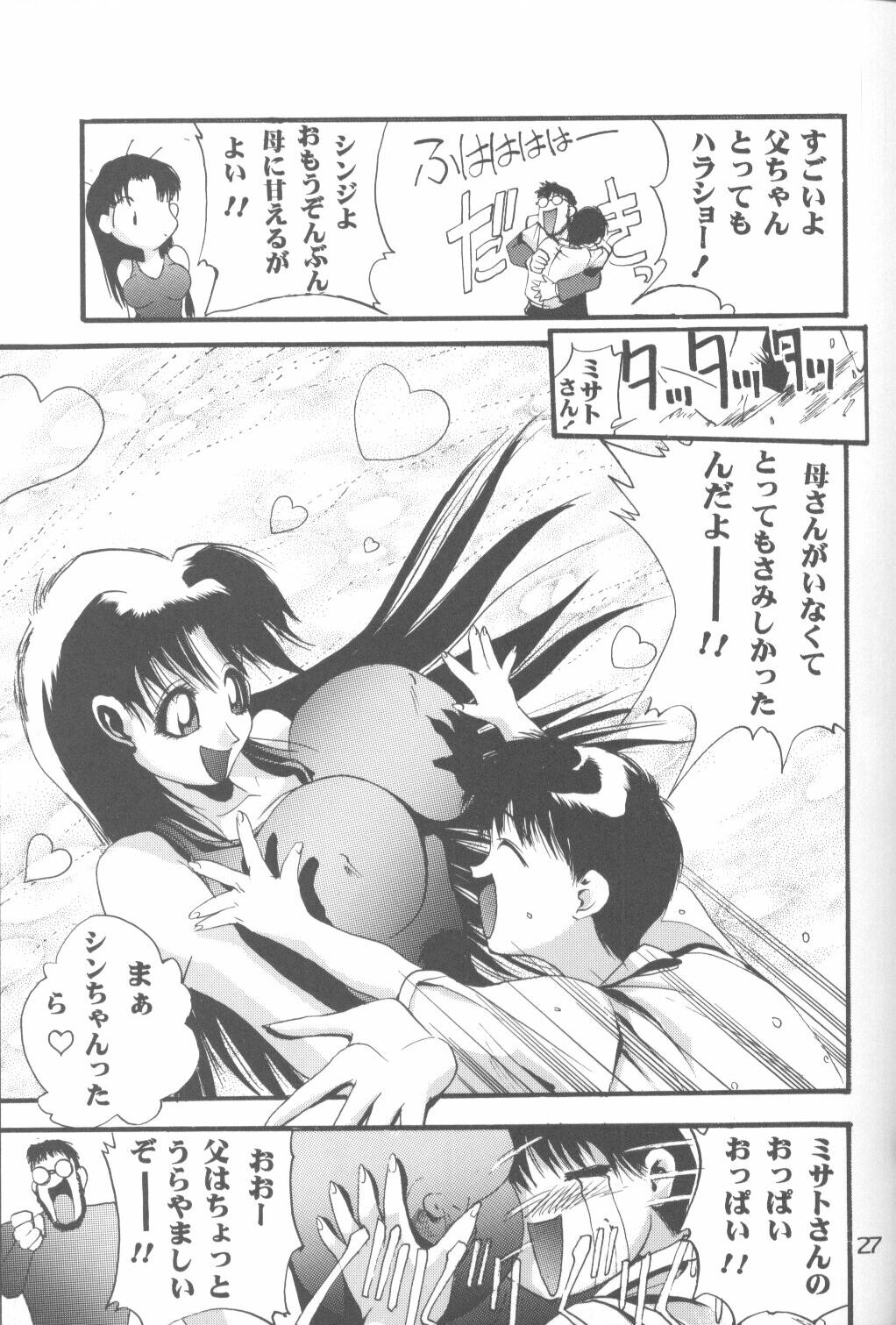 (C52) [PUSSY-CAT (Koresawa Shigeyuki)] Cat Food ～Koresawa Shigeyuki Kojin Sakuhinshuu～ (Neon Genesis Evangelion) page 26 full