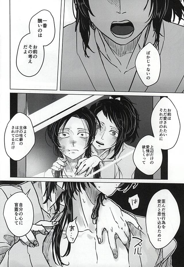 (Anmitsu Renbu) [DOHC (asuka)] Kokoro no Mekurabuta (Touken Ranbu) page 18 full