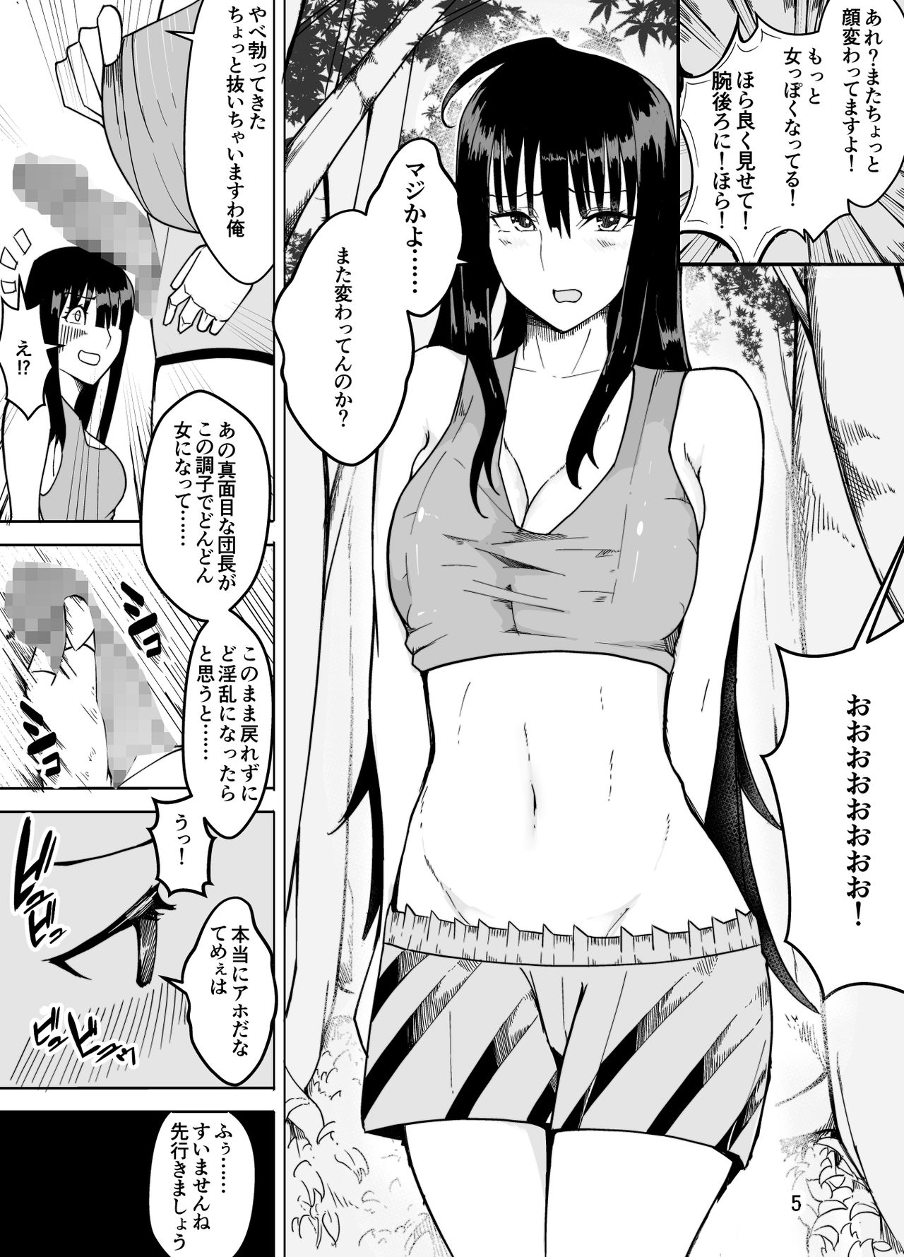[Kiba o Muku (Baa)] Danchou Datta Ore wa Nyotaika Shita page 7 full