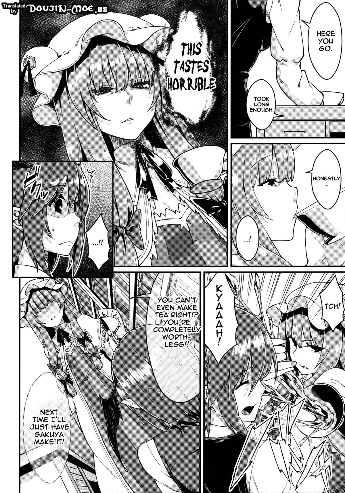 (Reitaisai 10) [Hirojuu Renshuuchou (Hiroya)] Pache Otoshi | Patchouli Defeated (Touhou Project) [English] {doujin-moe.us} page 3 full