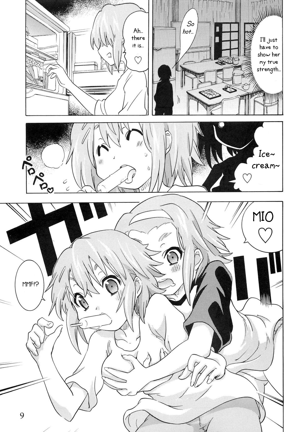 [Umihan (Ootsuka Shirou)] YURI-ON! #2 Kosokoso Mio-chan! (K-ON!) [English] page 8 full