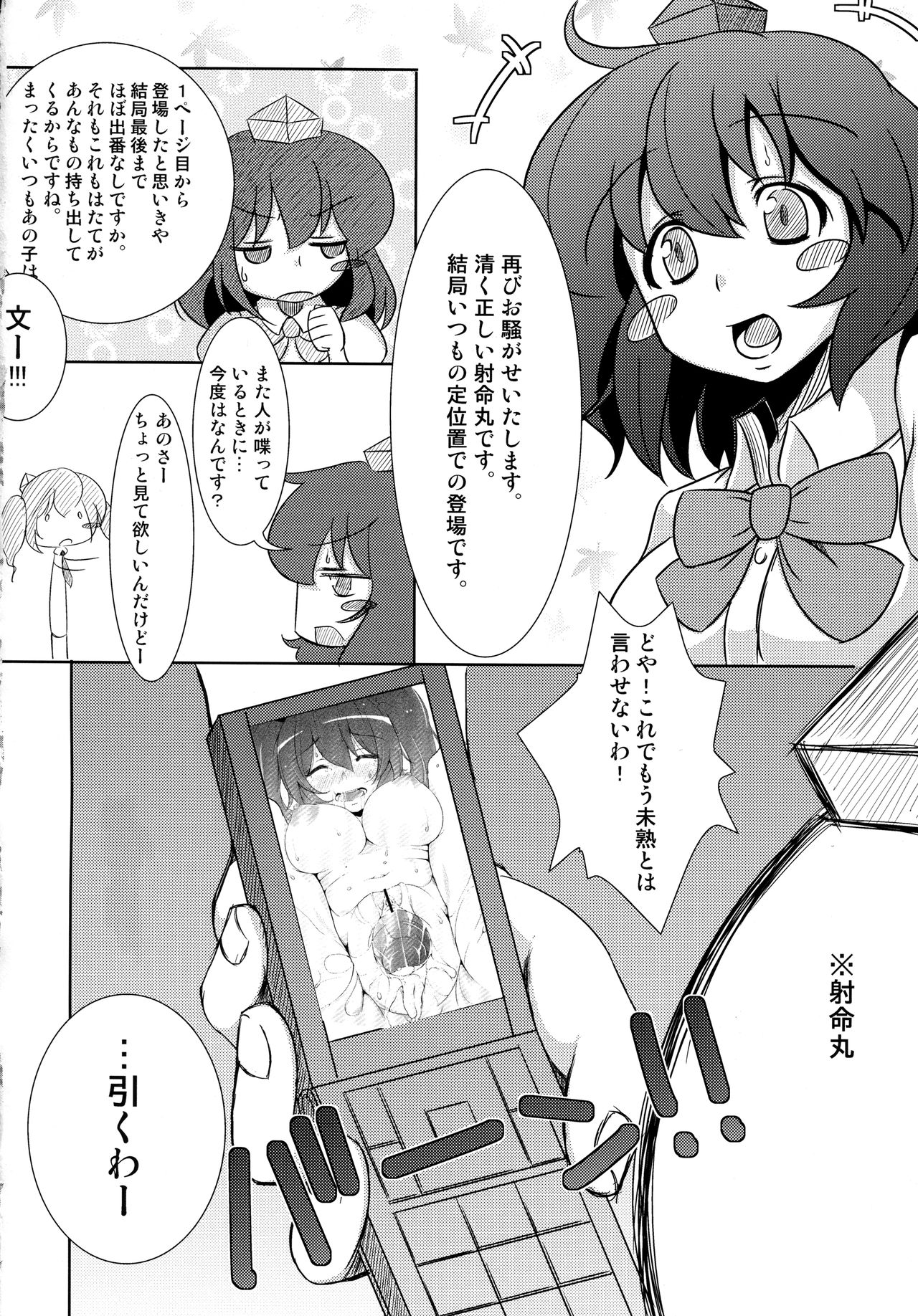 (C81) [Ishi wa Hakanaki Ame no Shirabe ni (Takumi Rohan, dadada)] Rokudemonai Photograph (Touhou Project) page 19 full