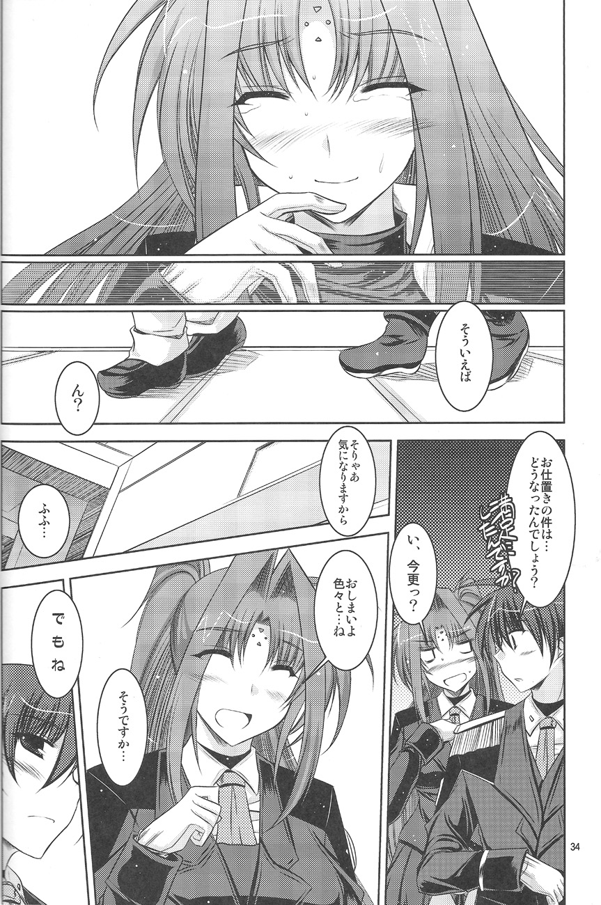 (C74) [ELHEART'S (Ibuki Pon)] ANOTHER FRONTIER 02 Mahou Shoujo Lyrical Lindy san #03 (Mahou Shoujo Lyrical Nanoha) page 34 full