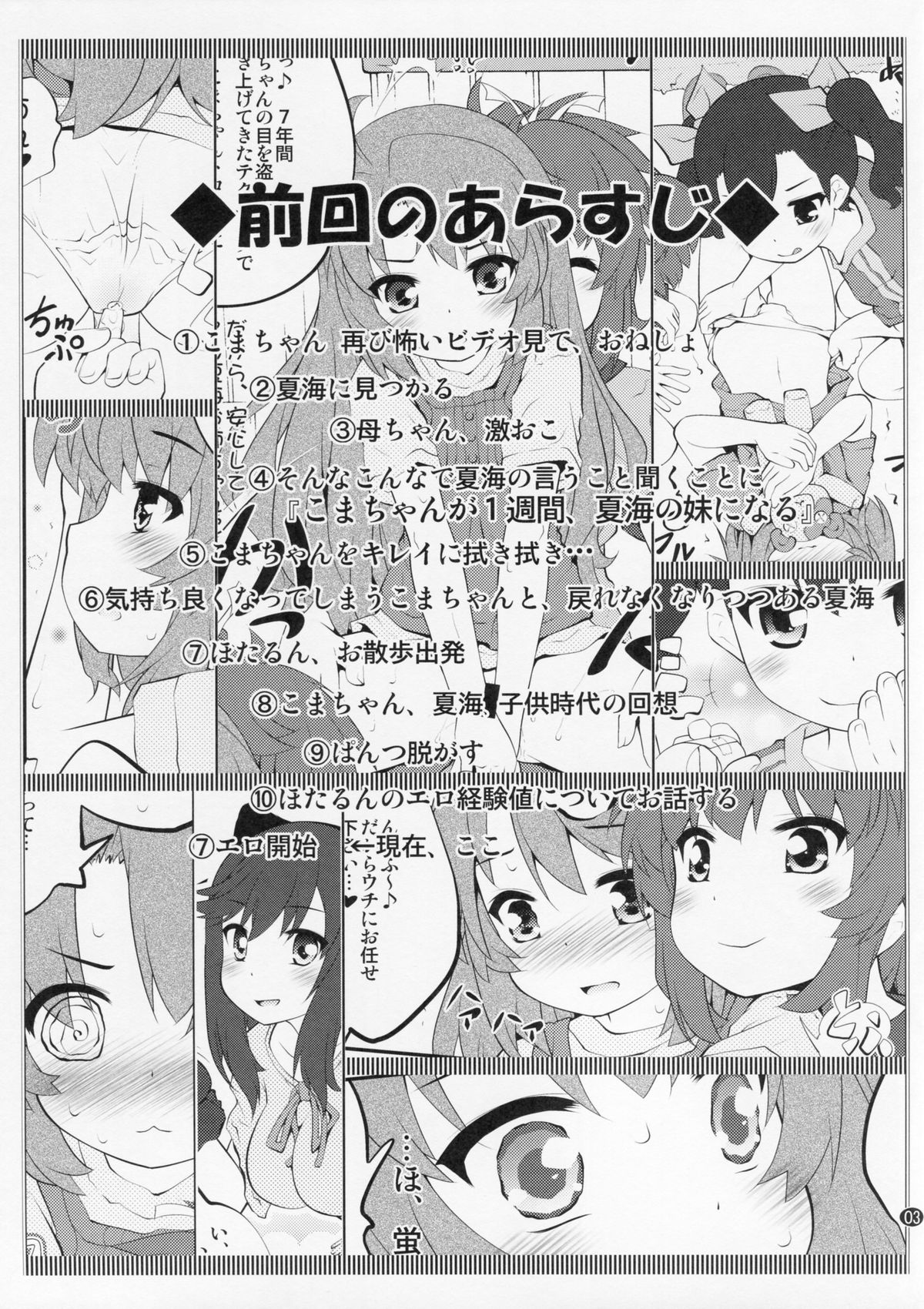 (C87) [Purimomo (Goyac)] Onee-chan Nanon? 3 (Non Non Biyori) page 2 full