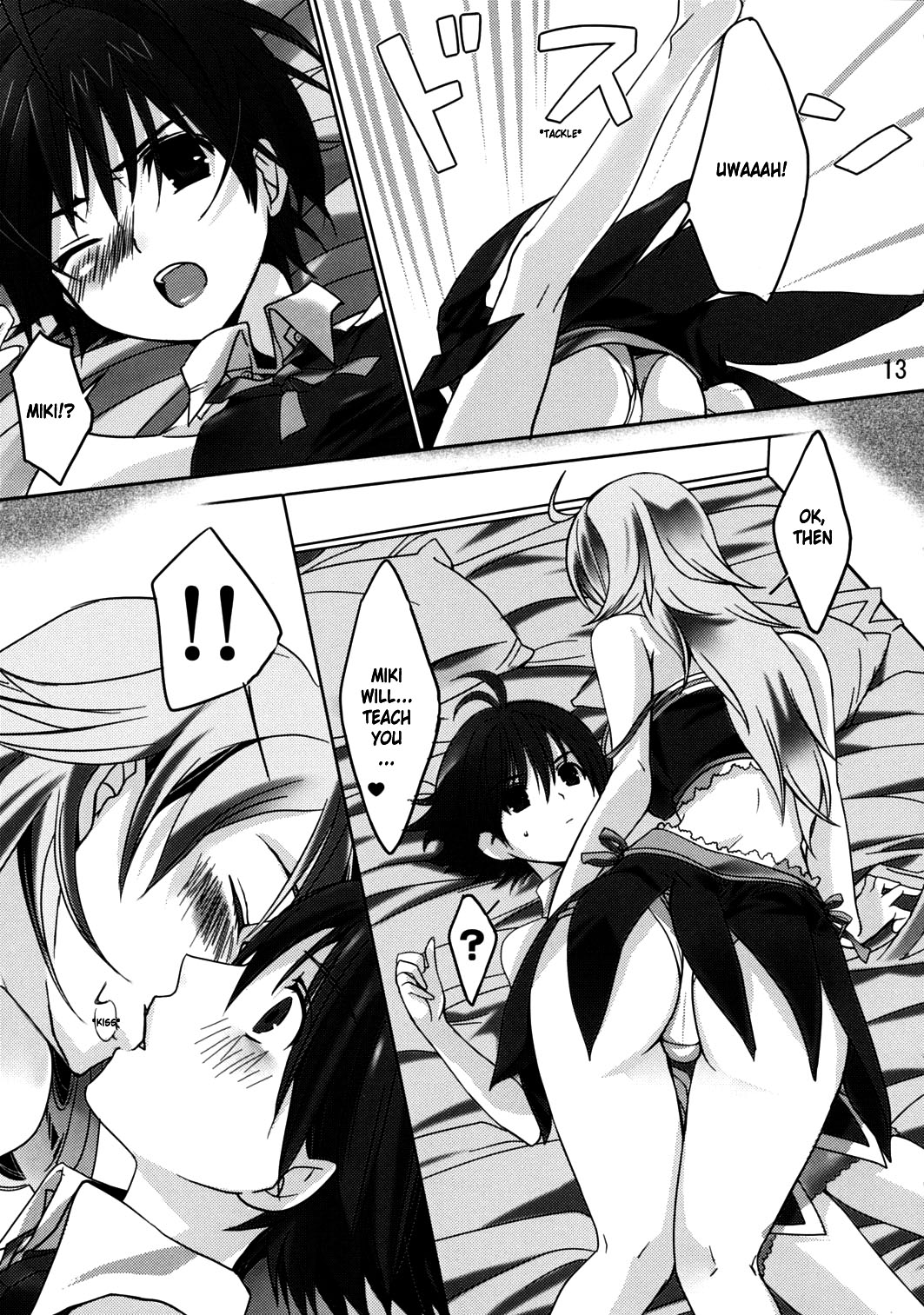 (Pink Kami Only) [ROUTE1 (Taira Tsukune)] NekoNeko Rank F (THE iDOLM@STER) [English] page 13 full