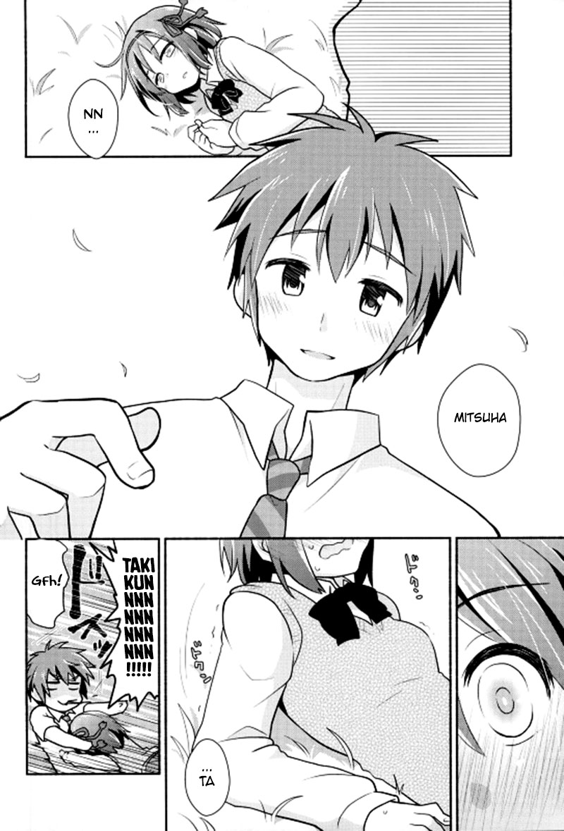(C91) [Niwatoritowani (Taiki)] Kimi no Soba. - your side (Kimi no Na wa.) [English] [葛の寺] page 4 full