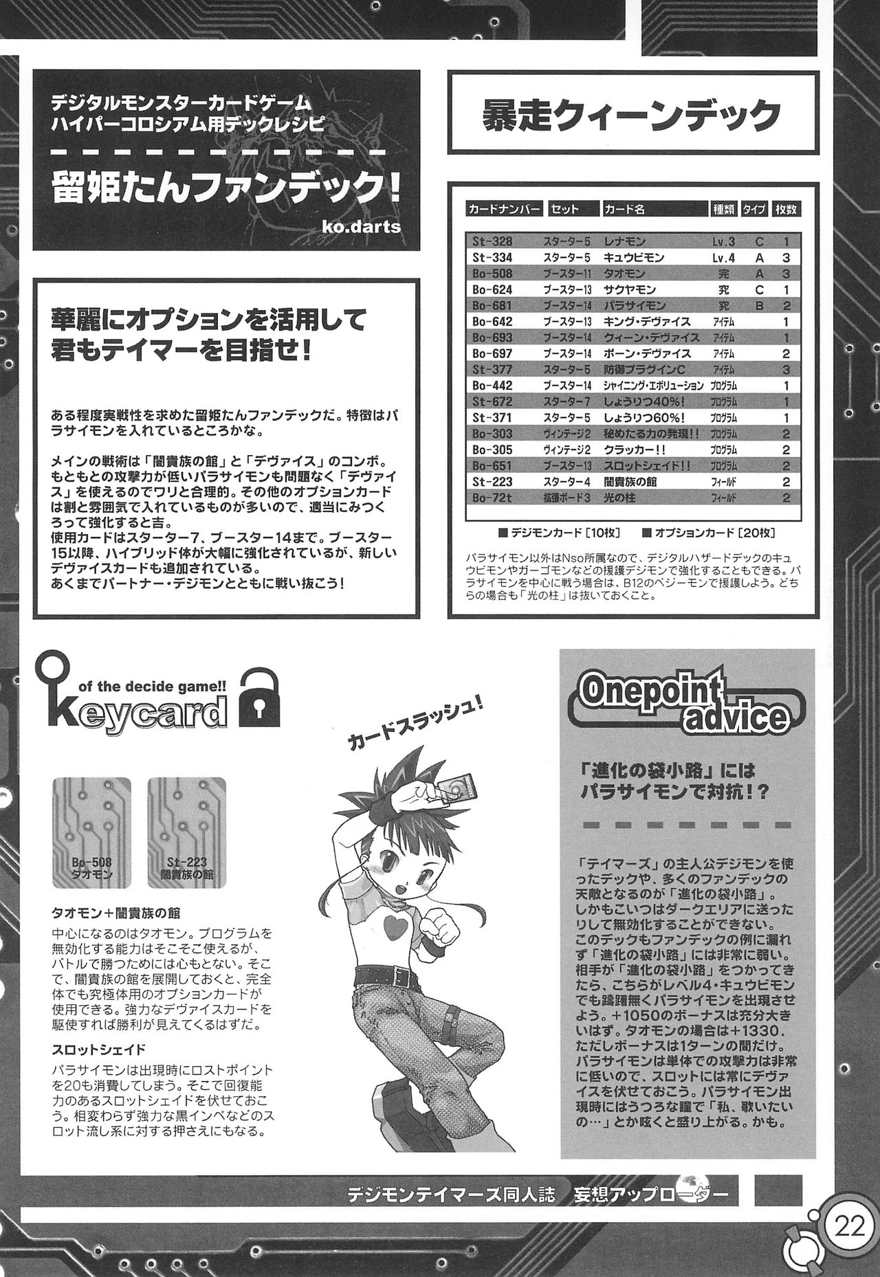 (C62) [Gutenberg no Musume (ko.darts)] Mousou Uploader (Digimon Tamers) page 24 full