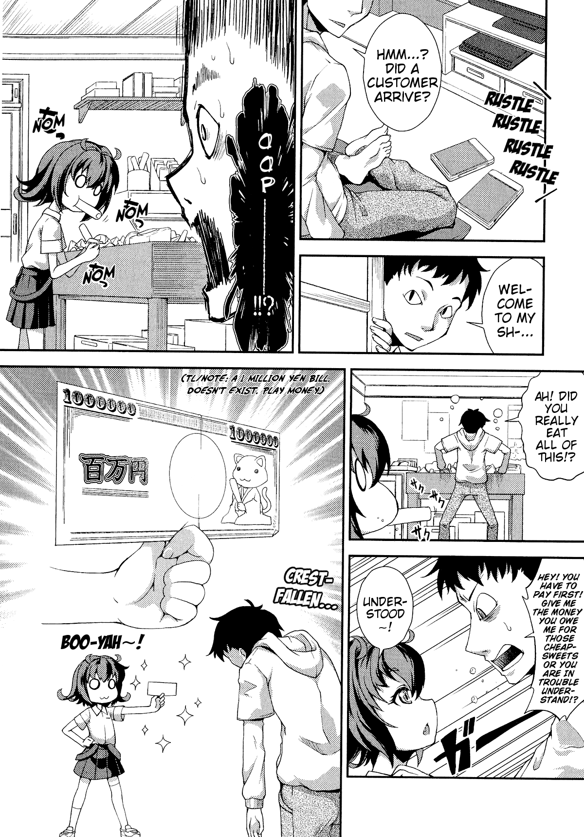[Yamazaki Kana] Dagashi Kashi LW | Cheap-Sweets Sweets LW (COMIC Shingeki 2015-05) [English] {Mistvern} page 2 full