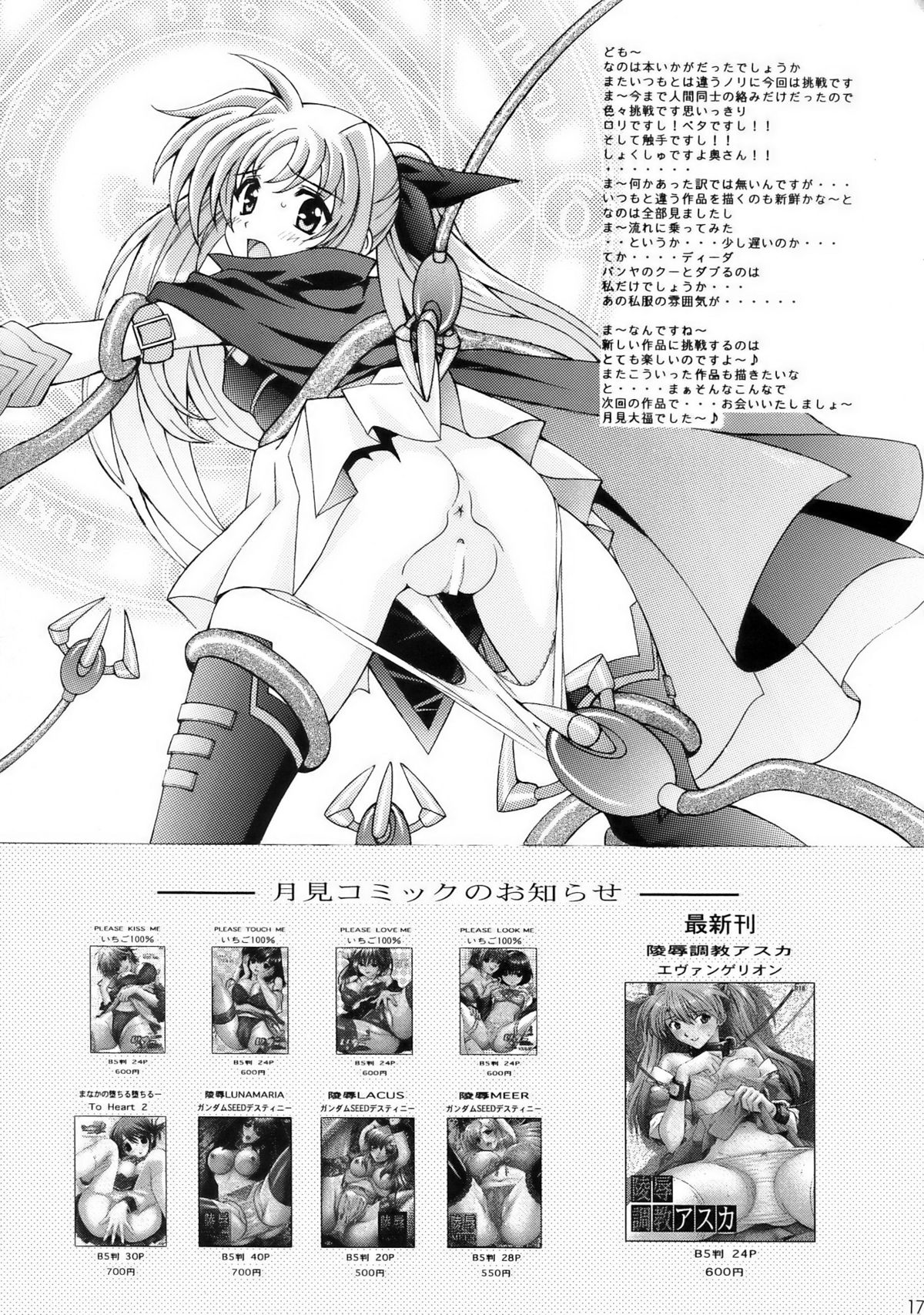 [SHIMEKIRI SANPUNMAE (Tukimi Daifuku)] Mahou Shoujo Shokushuu de Nanoha (Mahou Shoujo Lyrical Nanoha) page 17 full