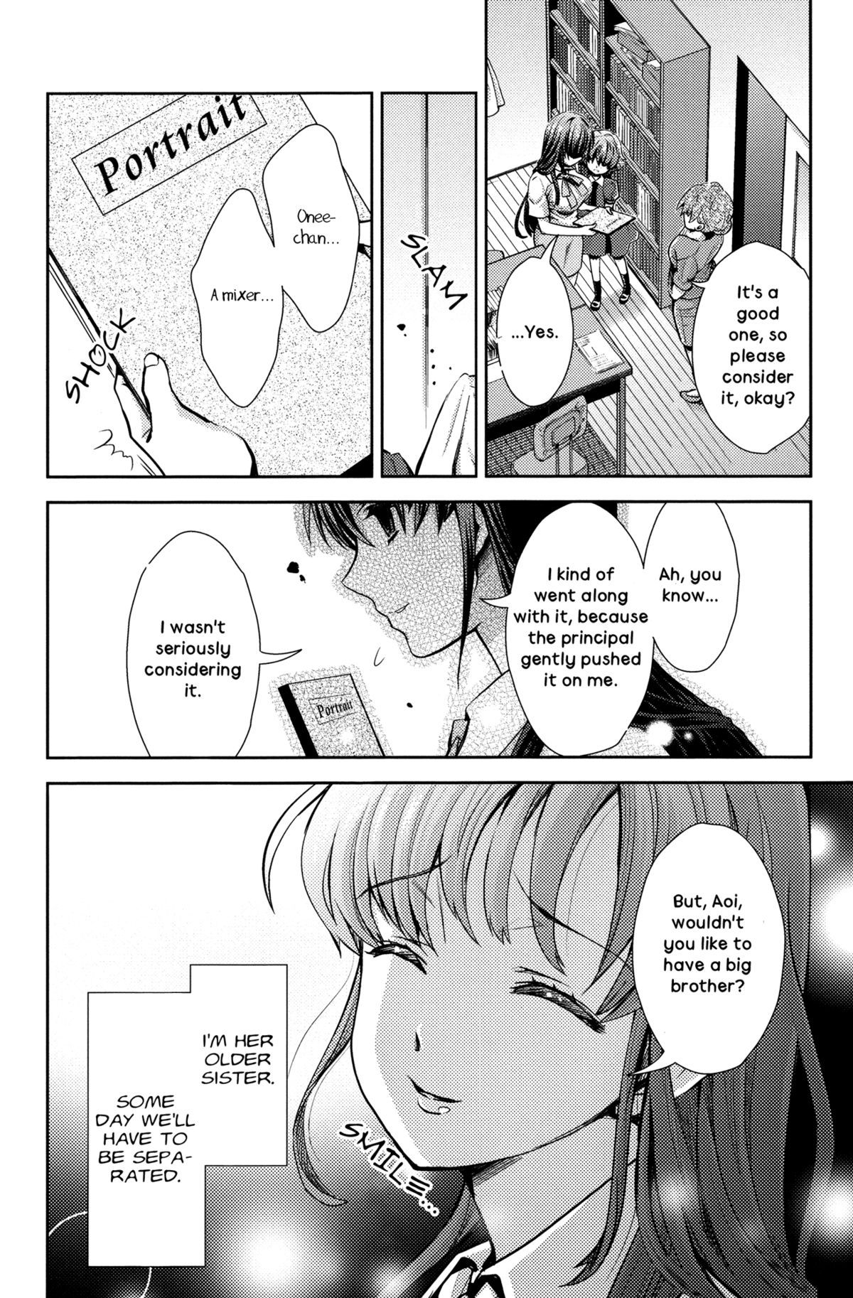 [Sakurai Minami, Umemaru] Tsuki to Himawari | Moon And Sunflower (Momo Yuri ~Forbidden Sisters~) [English] [yuriproject] page 6 full