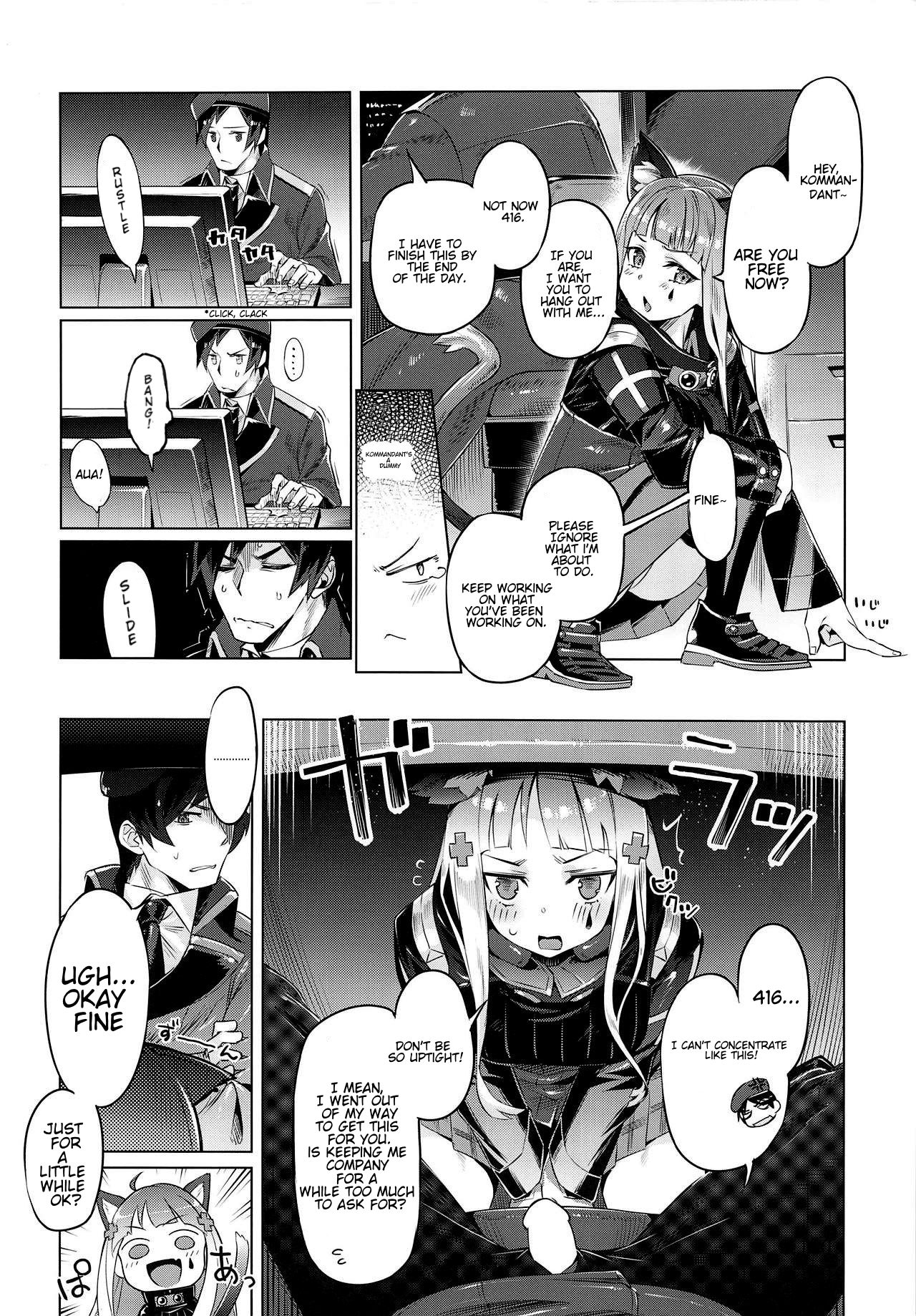 (COMIC1☆15) [Zombie to Yukaina Nakamatachi (Super Zombie)] Nekomimi Attachment (Girls' Frontline) [English] [MostProbablyNotChris] page 3 full