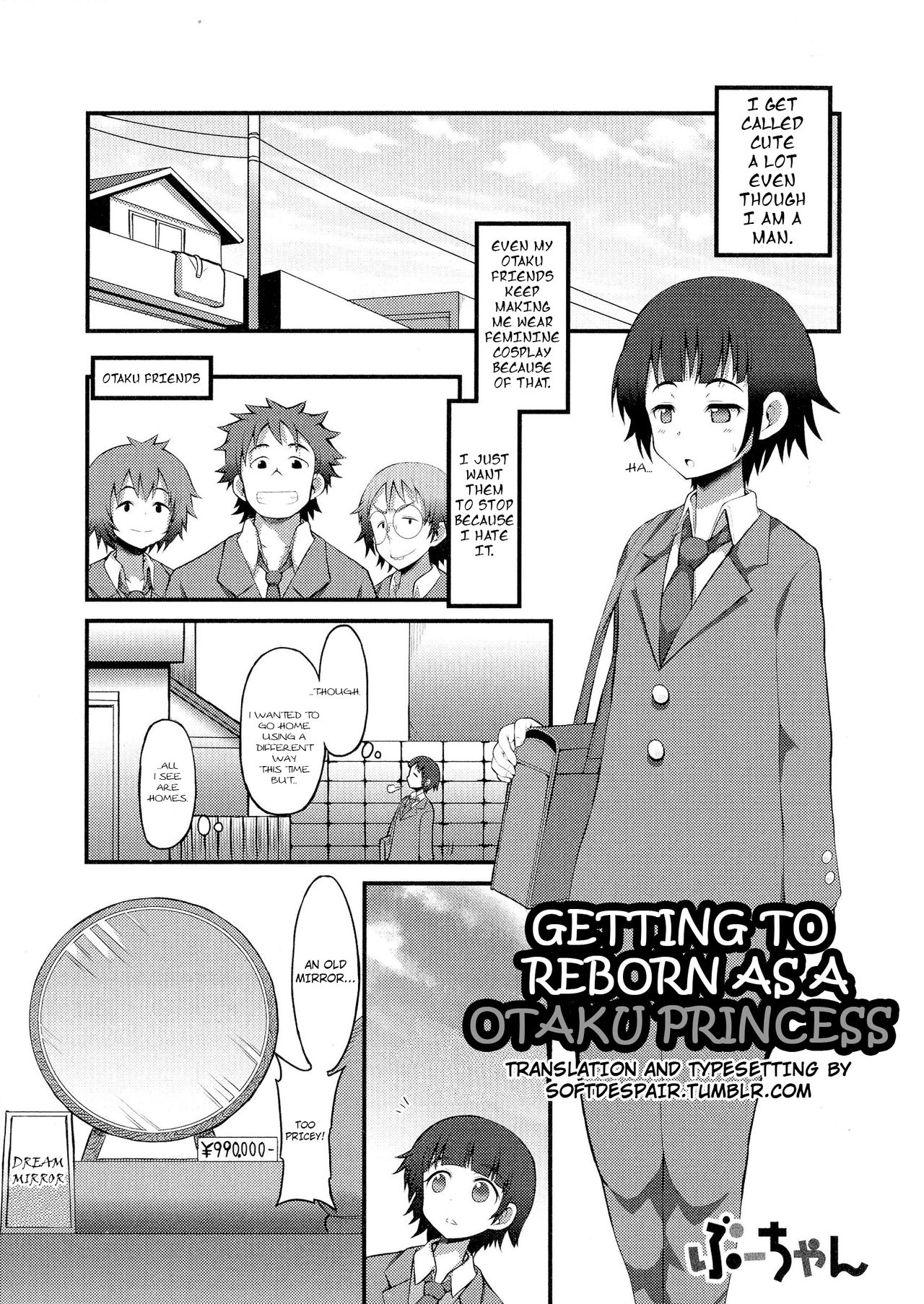 [Bu-Chan] OtaCir Hime ni Umarekawatta Kekka | Getting Reborn As An Otaku Princess (Nyotaika Dynamites! 5) [English] [Harvey P Cilgin] page 1 full