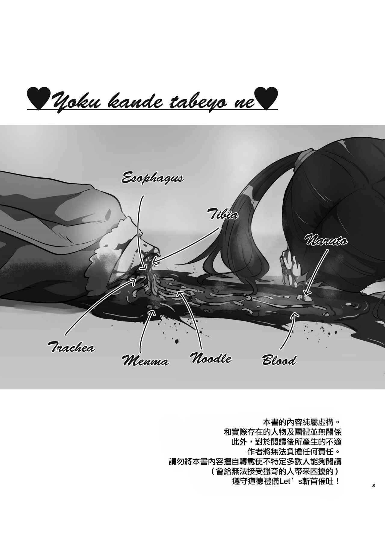 (C95) [02 (Harasaki)] Zanshu GERO [Chinese] [有毒気漢化組] page 3 full