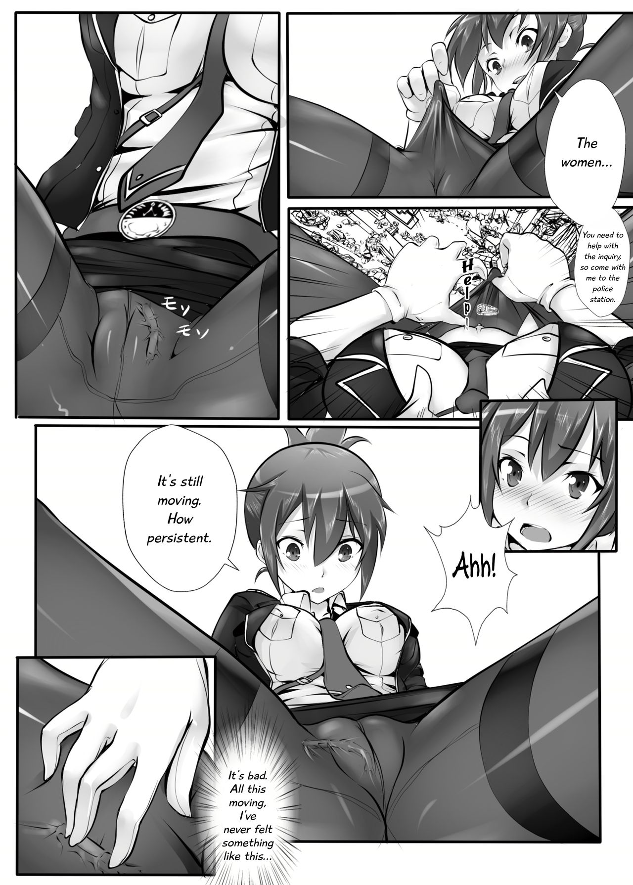 [Kazan no You] Kyodai Musume Tetsudou Kouantai - Rail Giantess! (Rail Wars!)[English][Digital] page 7 full