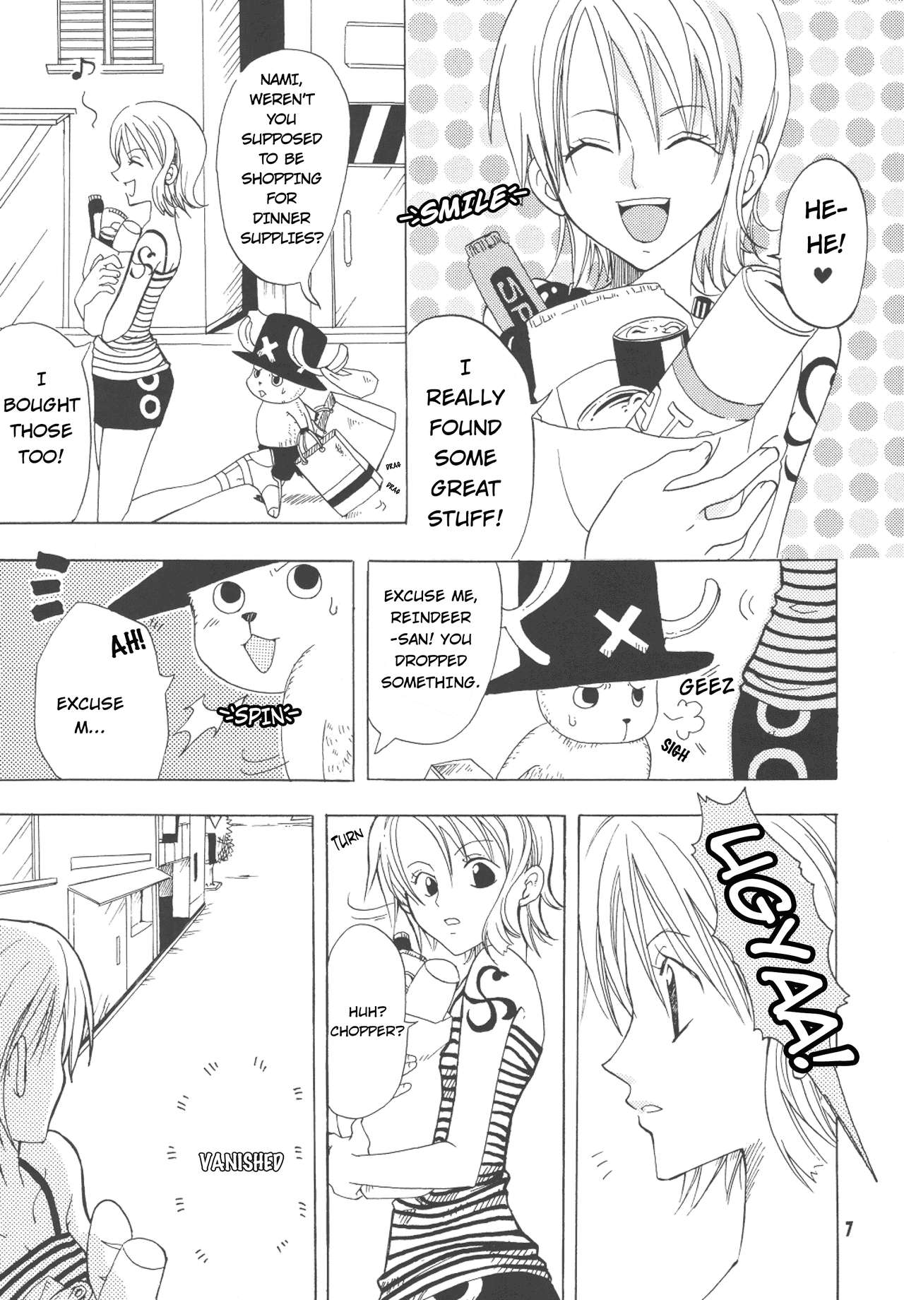 [Kurione-sha (YU-RI)] Shiawase PUNCH! (Lovely Kaizoku Collection) (One Piece) [English] [EHCOVE] [Digital] [Incomplete] page 3 full